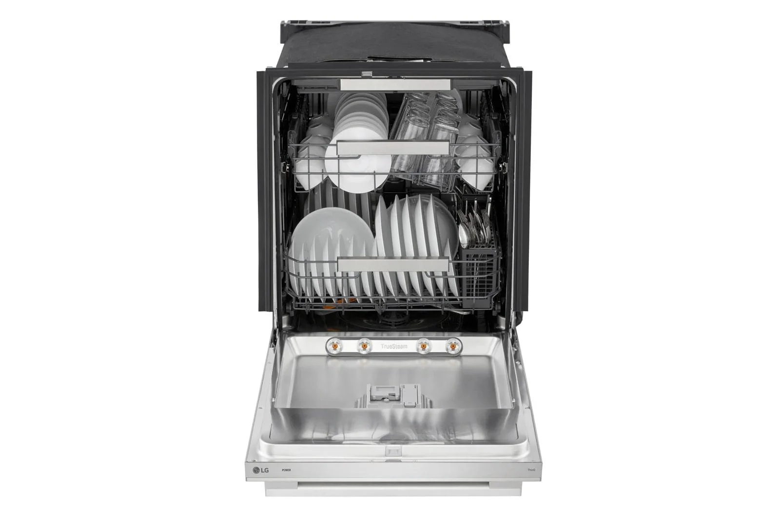 Lg LDNTH753S Smart FlushFit™ Top Control Dishwasher with 1-Hour Wash & Dry, QuadWash® Pro, TrueSteam® and Dynamic Heat Dry™ w/AutoVent Dry™ - Image 10