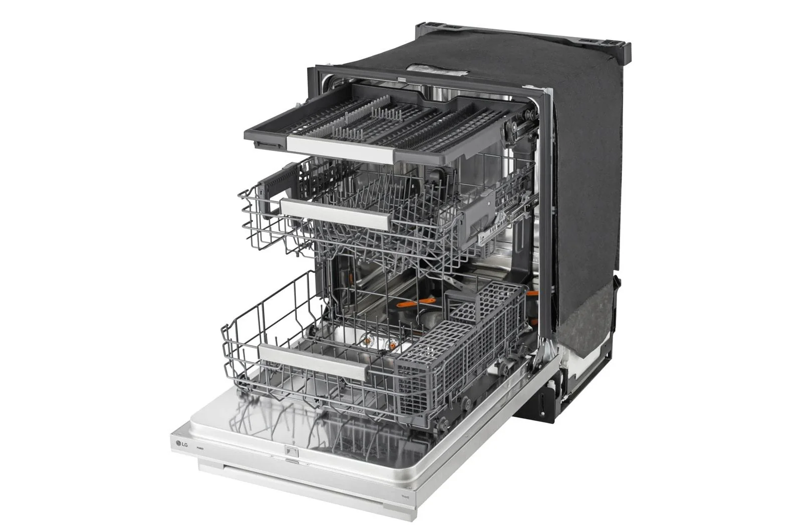 Lg LDNTH753S Smart FlushFit™ Top Control Dishwasher with 1-Hour Wash & Dry, QuadWash® Pro, TrueSteam® and Dynamic Heat Dry™ w/AutoVent Dry™ - Image 14
