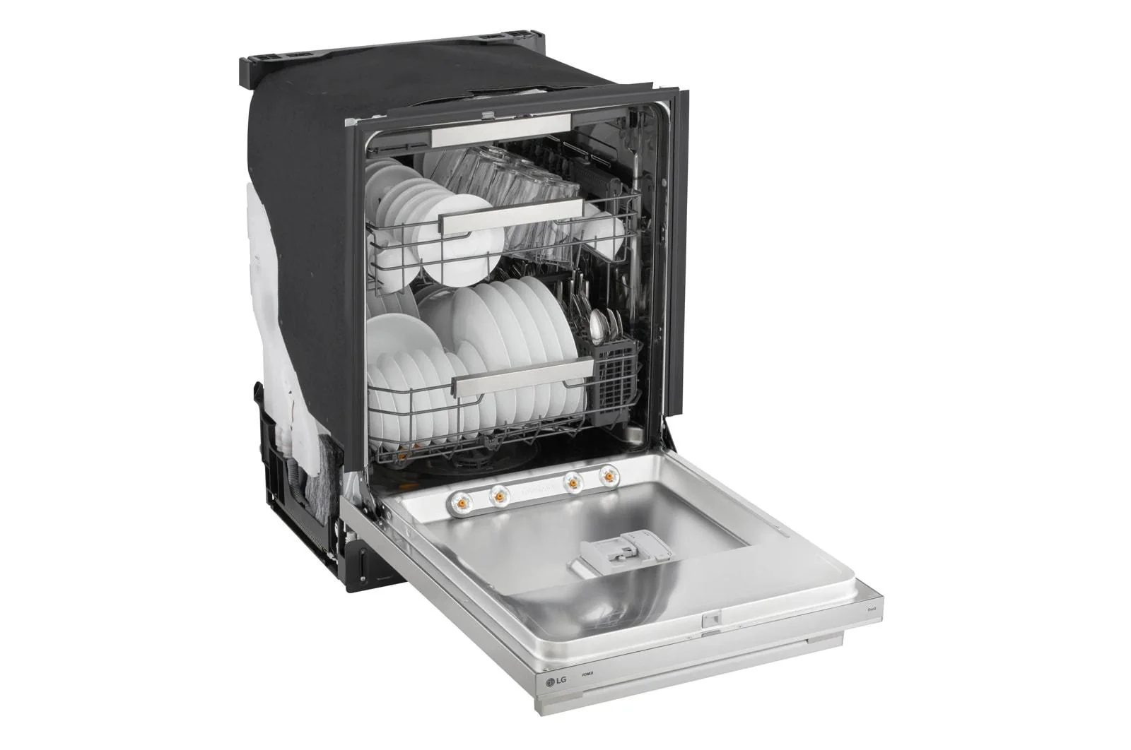 Lg LDNTH753S Smart FlushFit™ Top Control Dishwasher with 1-Hour Wash & Dry, QuadWash® Pro, TrueSteam® and Dynamic Heat Dry™ w/AutoVent Dry™ - Image 17