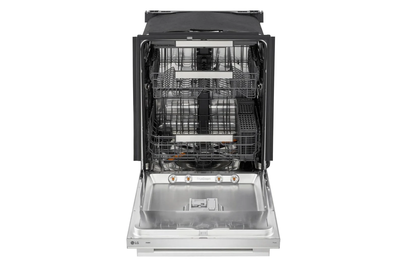 Lg LDNTH753S Smart FlushFit™ Top Control Dishwasher with 1-Hour Wash & Dry, QuadWash® Pro, TrueSteam® and Dynamic Heat Dry™ w/AutoVent Dry™ - Image 4
