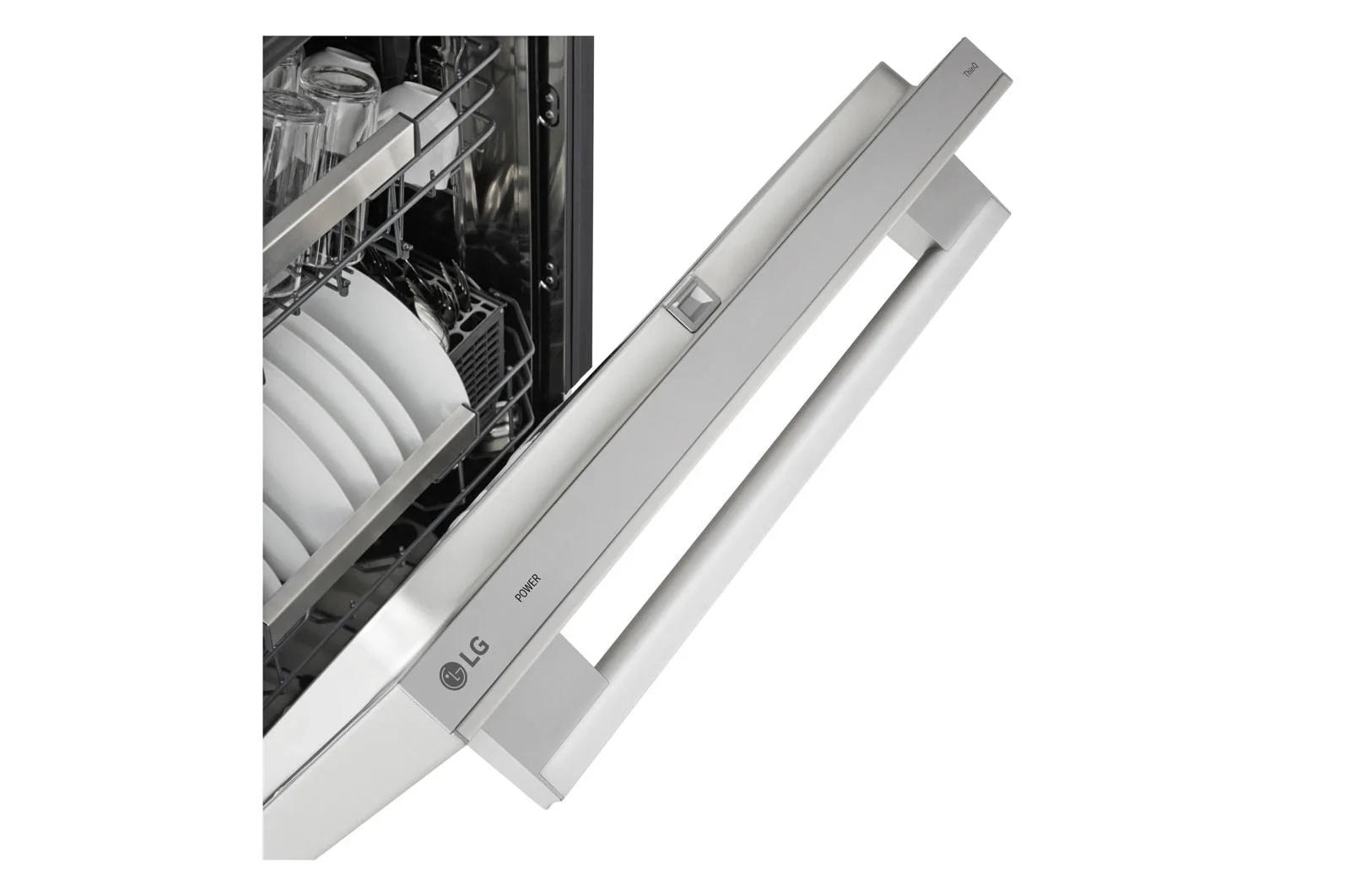 Lg LDNTH753S Smart FlushFit™ Top Control Dishwasher with 1-Hour Wash & Dry, QuadWash® Pro, TrueSteam® and Dynamic Heat Dry™ w/AutoVent Dry™ - Image 9