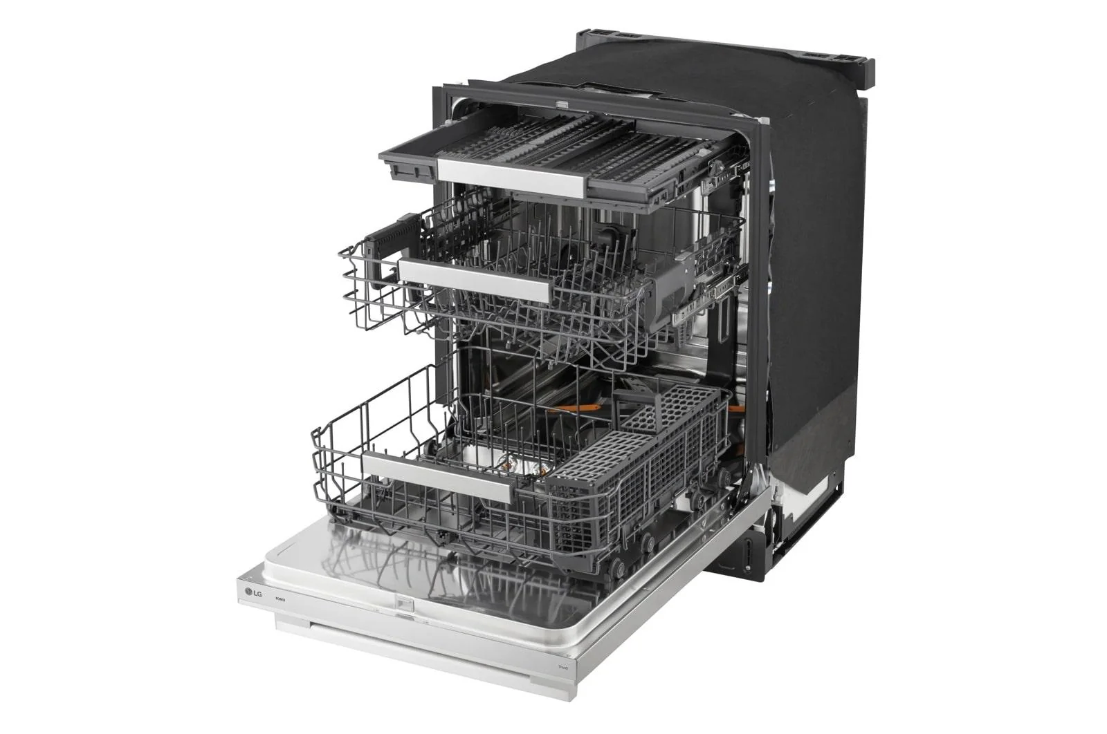Lg LDNTH862S Smart Top Control Dishwasher with FlushFit Design, 1-Hour Wash & Dry, BlastZone™, QuadWash® Pro, TrueSteam® and Dynamic Heat Dry™ w/AutoVent Dry™ - Image 12