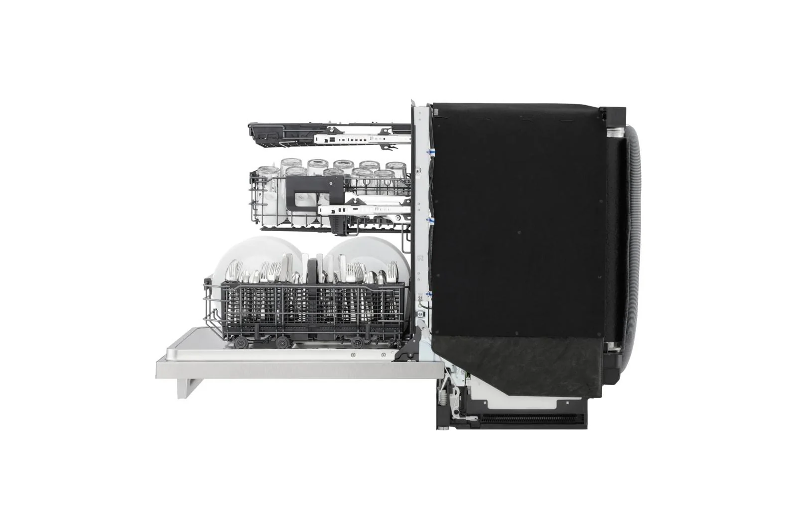 Lg LDNTH862S Smart Top Control Dishwasher with FlushFit Design, 1-Hour Wash & Dry, BlastZone™, QuadWash® Pro, TrueSteam® and Dynamic Heat Dry™ w/AutoVent Dry™ - Image 19
