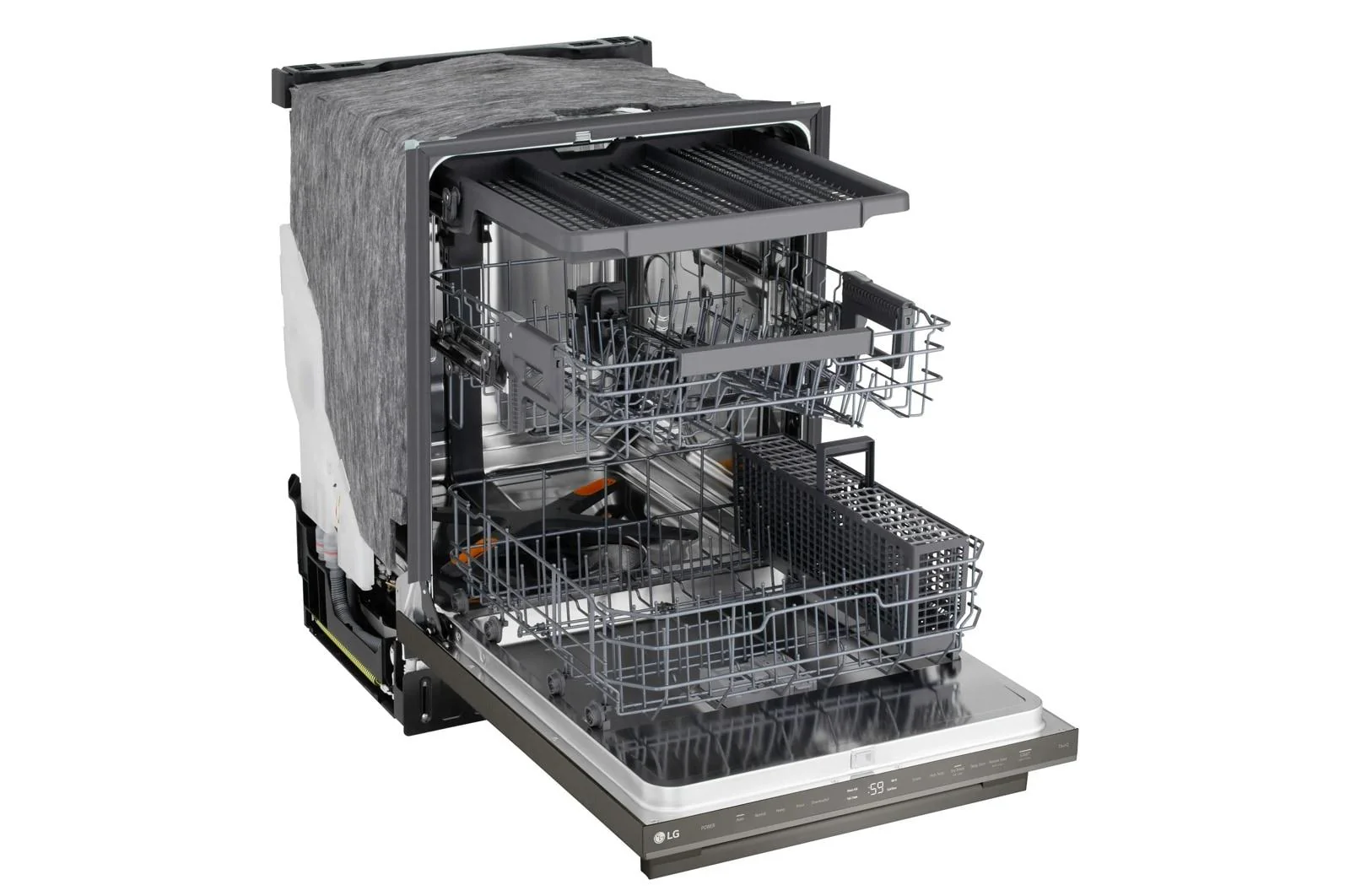 Lg LDNTM545D Smart FlushFit™ Top Control Dishwasher with 1-Hour Wash & Dry, QuadWash® Pro, and Dynamic Heat Dry™ w/AutoVent Dry™ - Image 15