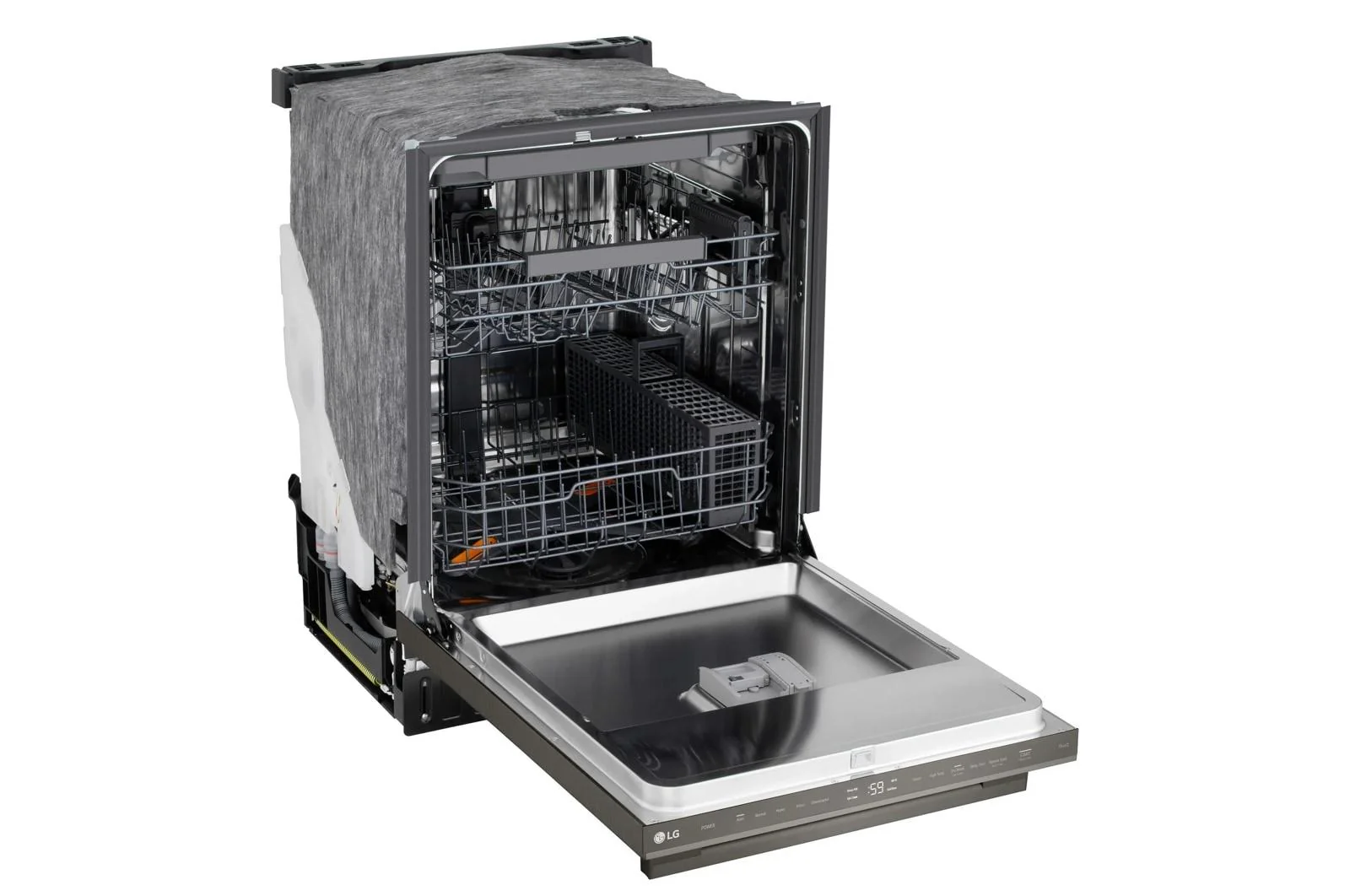 Lg LDNTM545D Smart FlushFit™ Top Control Dishwasher with 1-Hour Wash & Dry, QuadWash® Pro, and Dynamic Heat Dry™ w/AutoVent Dry™ - Image 16