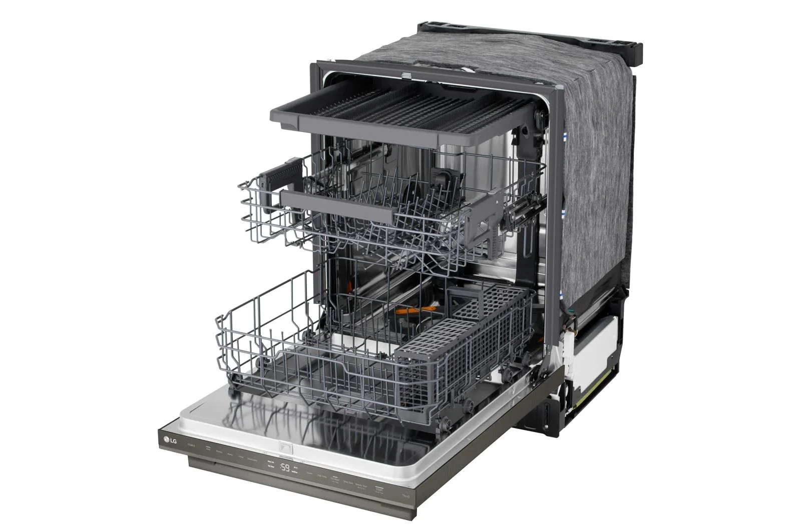 Lg LDNTM545D Smart FlushFit™ Top Control Dishwasher with 1-Hour Wash & Dry, QuadWash® Pro, and Dynamic Heat Dry™ w/AutoVent Dry™ - Image 23
