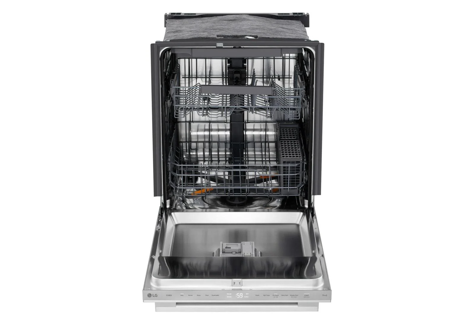 Lg LDNTM545S Smart FlushFit™ Top Control Dishwasher with 1-Hour Wash & Dry, QuadWash® Pro, and Dynamic Heat Dry™ w/AutoVent Dry™ - Image 8