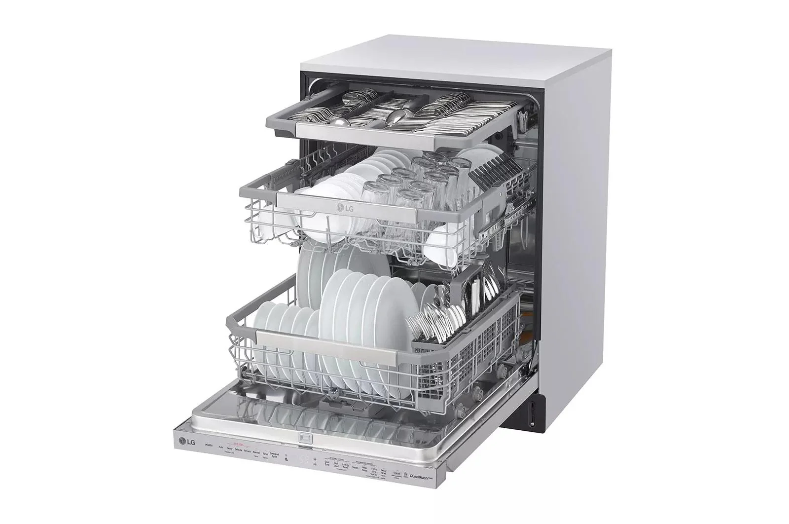 Lg LDP6810SS Top Control Smart Wi-Fi Enabled Dishwasher with QuadWash™ and TrueSteam® - Image 11