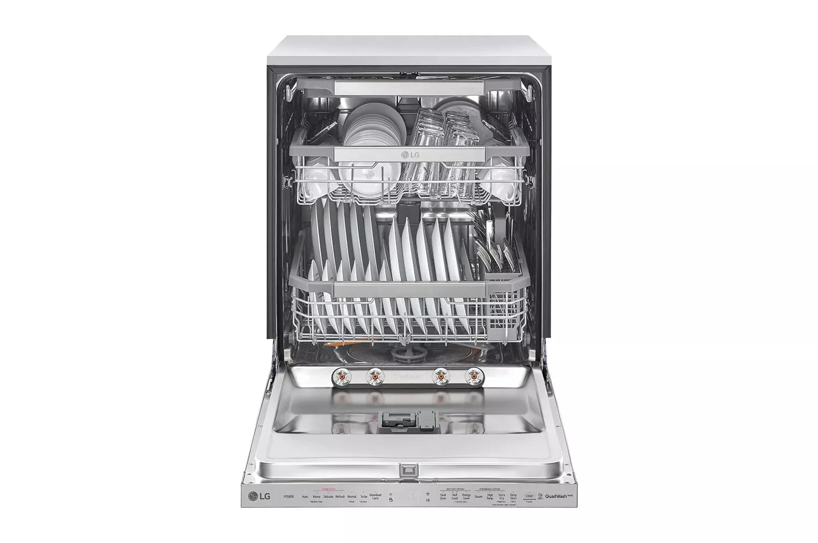 Lg LDP6810SS Top Control Smart Wi-Fi Enabled Dishwasher with QuadWash™ and TrueSteam® - Image 7