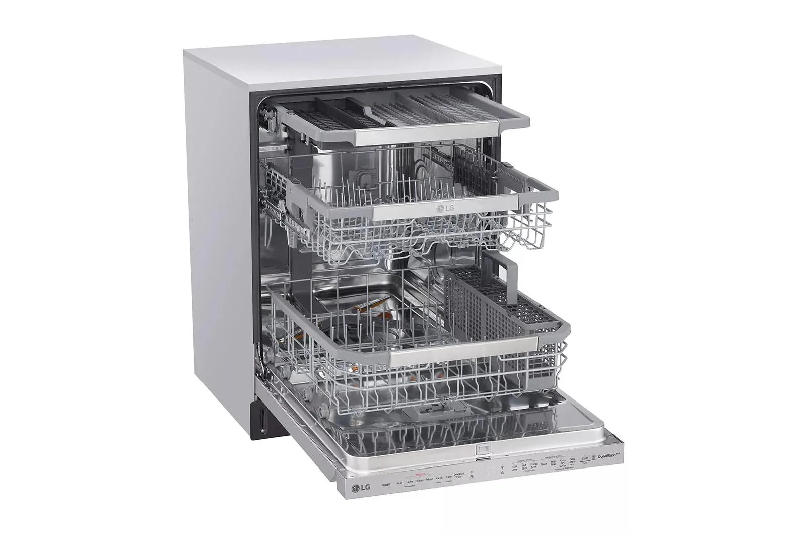 Lg LDP6810SS Top Control Smart Wi-Fi Enabled Dishwasher with QuadWash™ and TrueSteam® - Image 8