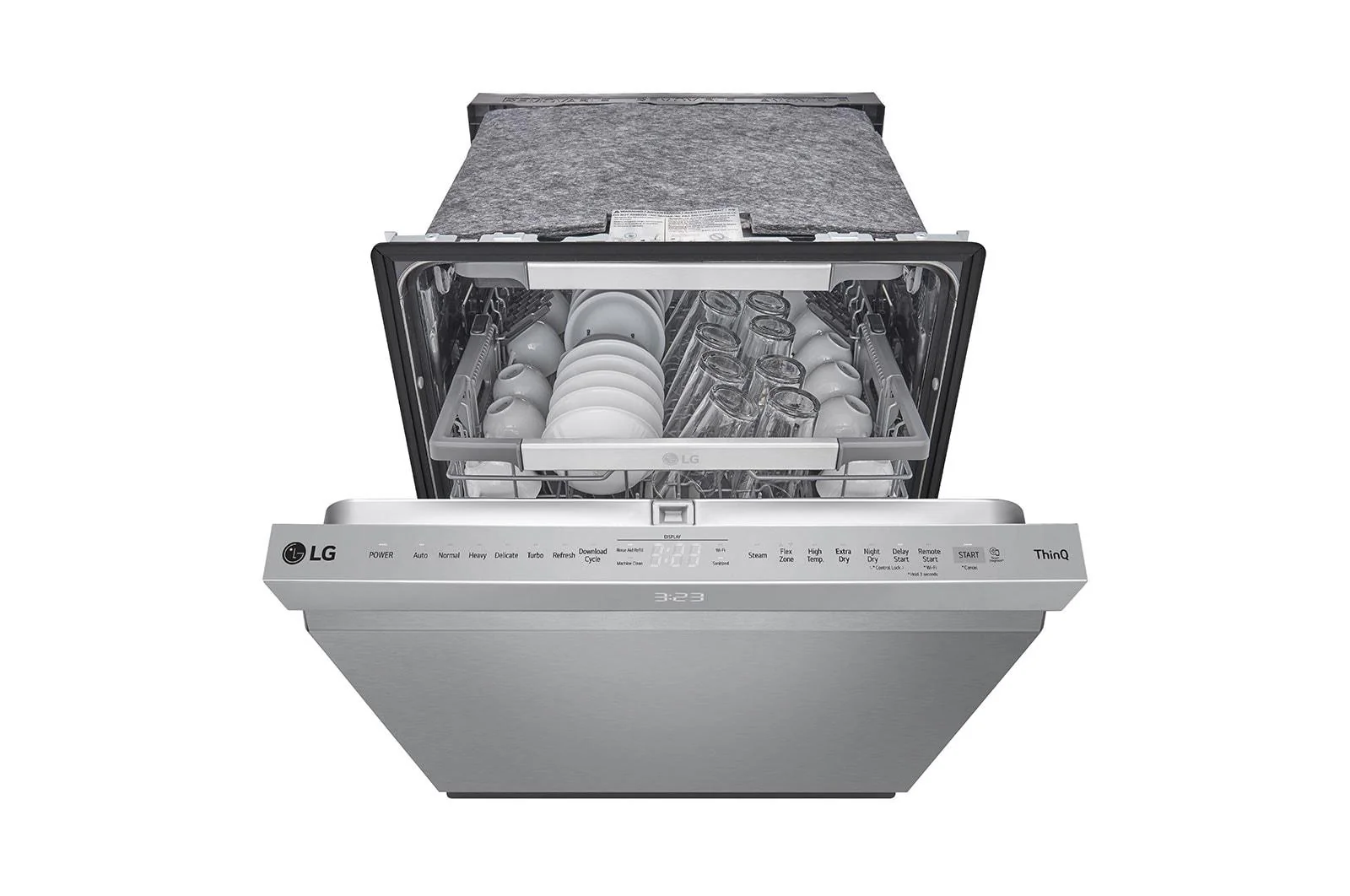 Lg LDPS6762S Smart Top Control Dishwasher with QuadWash® Pro, TrueSteam® and Dynamic Dry® - Image 7