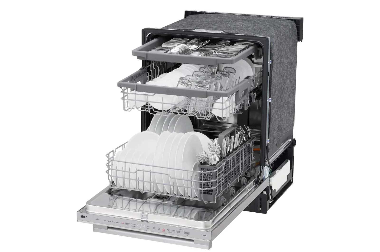 Lg LDTH555NS Top-Control Dishwasher with 1-Hour Wash & Dry, QuadWash® Pro, and Dynamic Heat Dry™ - Image 3