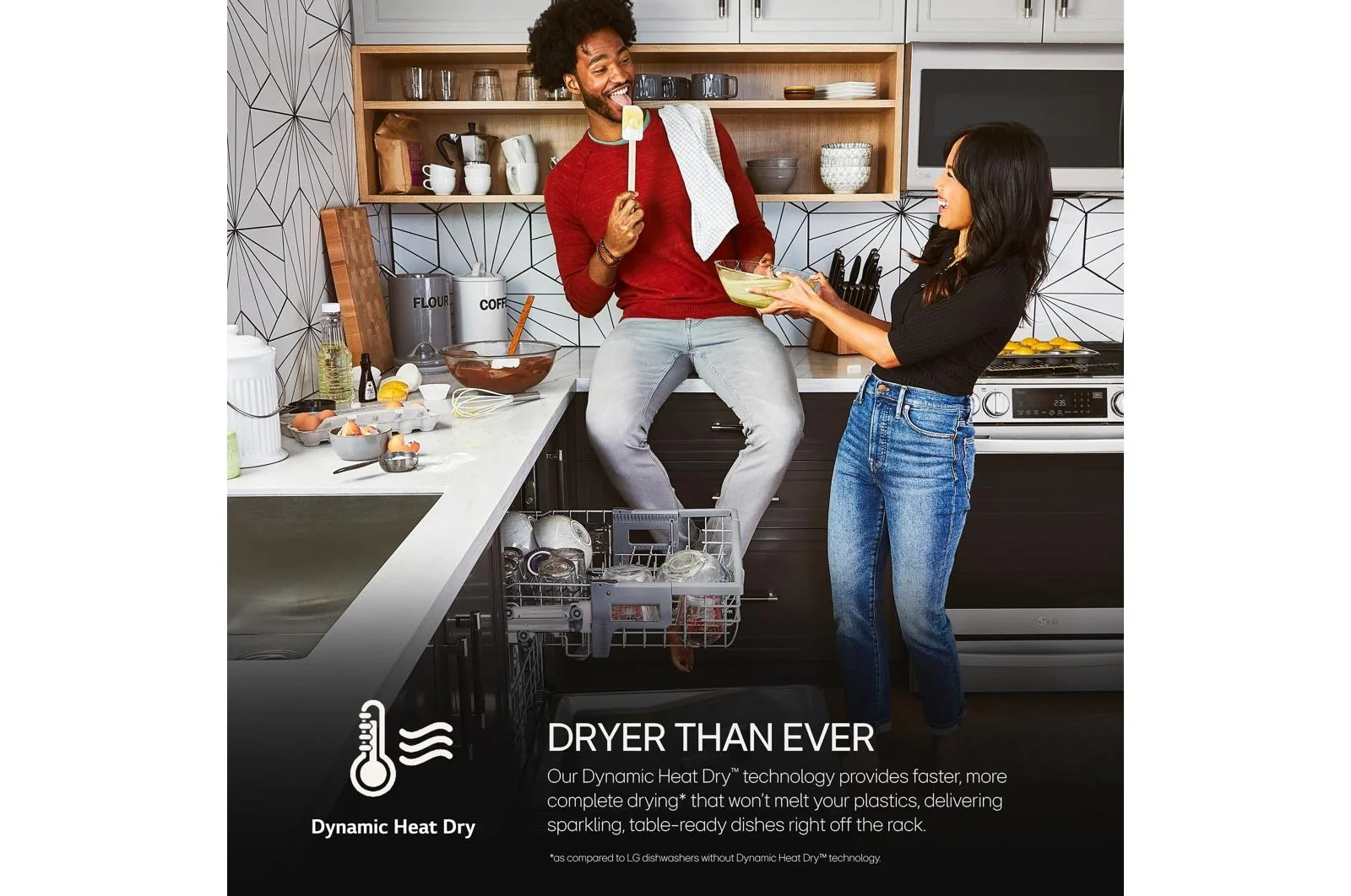 Lg LDTH555NS Top-Control Dishwasher with 1-Hour Wash & Dry, QuadWash® Pro, and Dynamic Heat Dry™ - Image 4