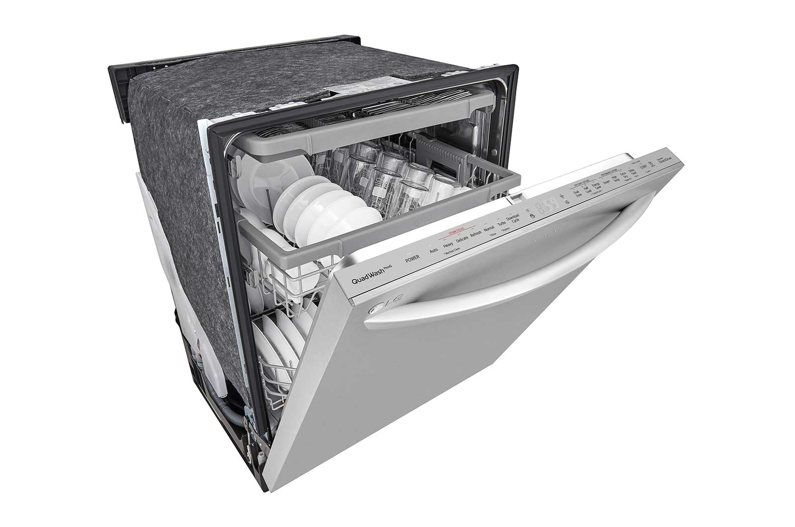 Lg LDTS5552S 24 Inch QuadWash® Top Control Dishwasher - Stainless Steel - Image 5