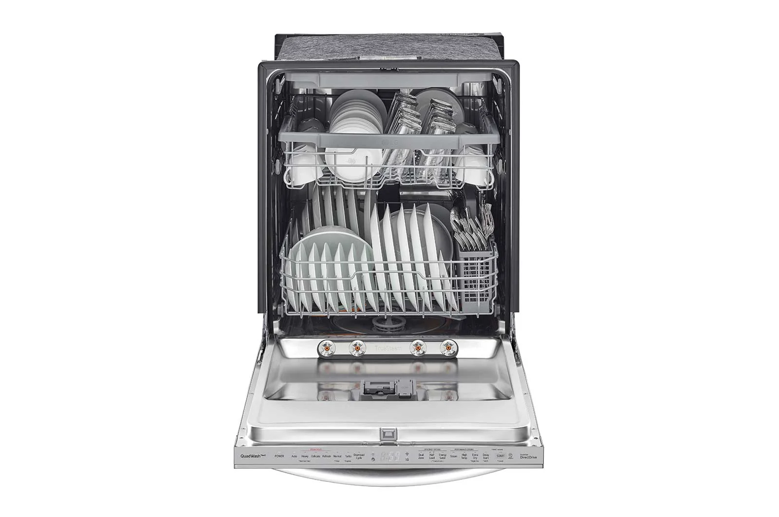 Lg LDTS5552S 24 Inch QuadWash® Top Control Dishwasher - Stainless Steel - Image 7