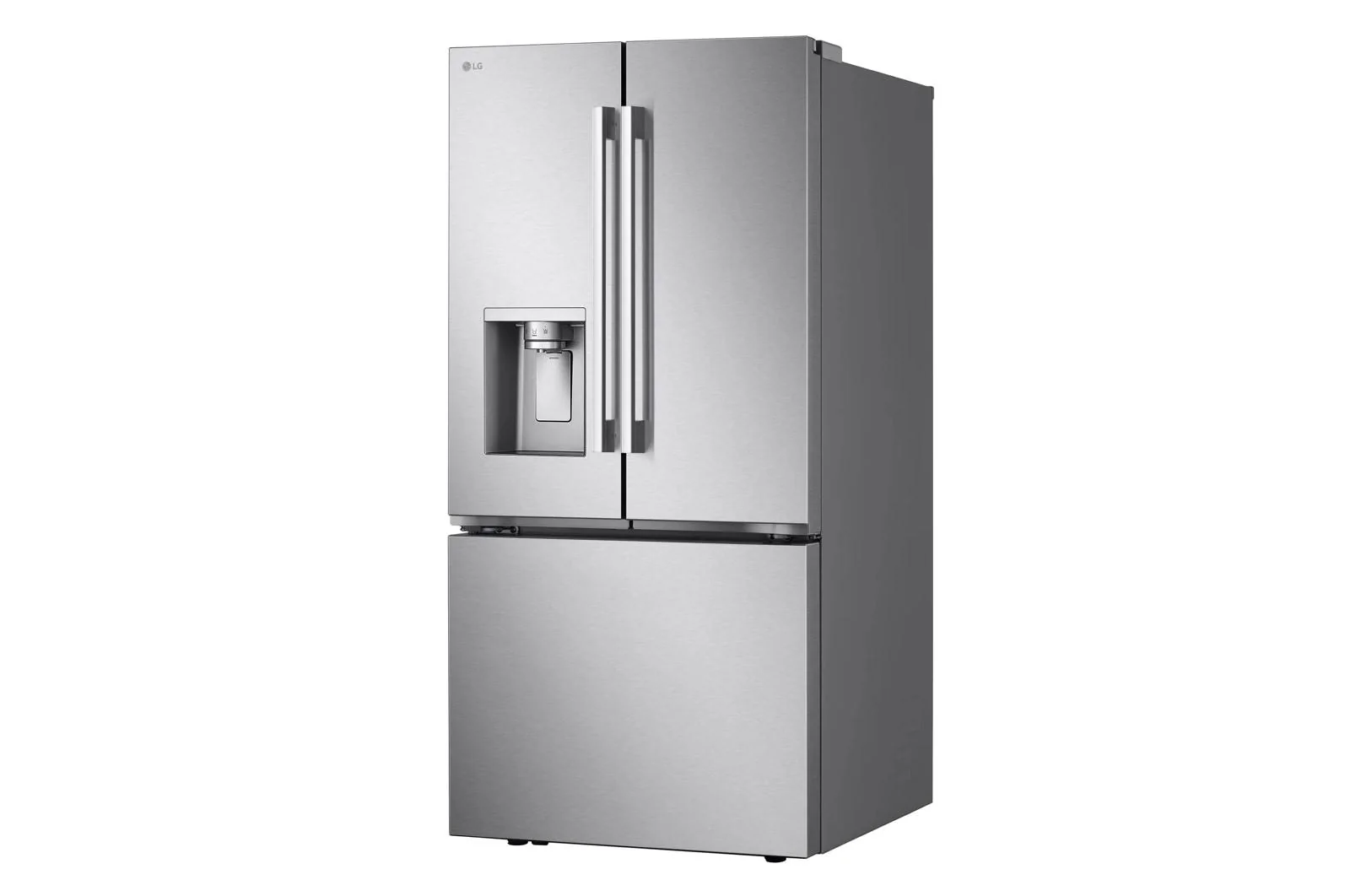 Lg LF20G6331S 20 cu. ft. 3-Door French Door, Counter-Depth MAX™ Refrigerator with Hybrid Handles - Image 2
