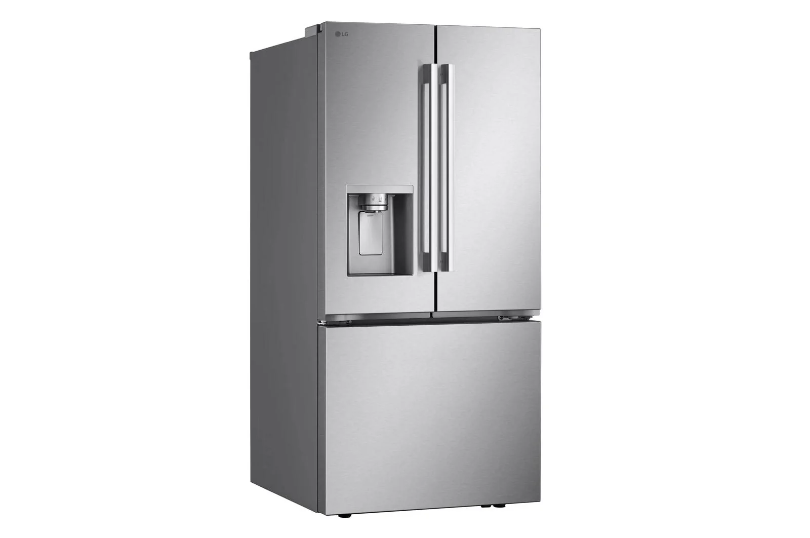 Lg LF20G6331S 20 cu. ft. 3-Door French Door, Counter-Depth MAX™ Refrigerator with Hybrid Handles - Image 4