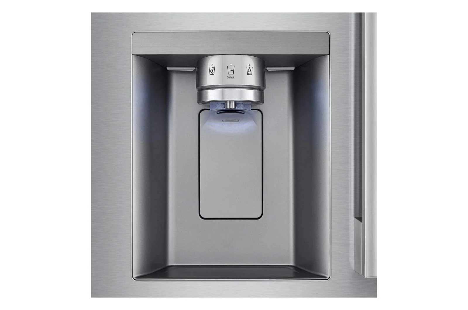 Lg LF20G6331S 20 cu. ft. 3-Door French Door, Counter-Depth MAX™ Refrigerator with Hybrid Handles - Image 8