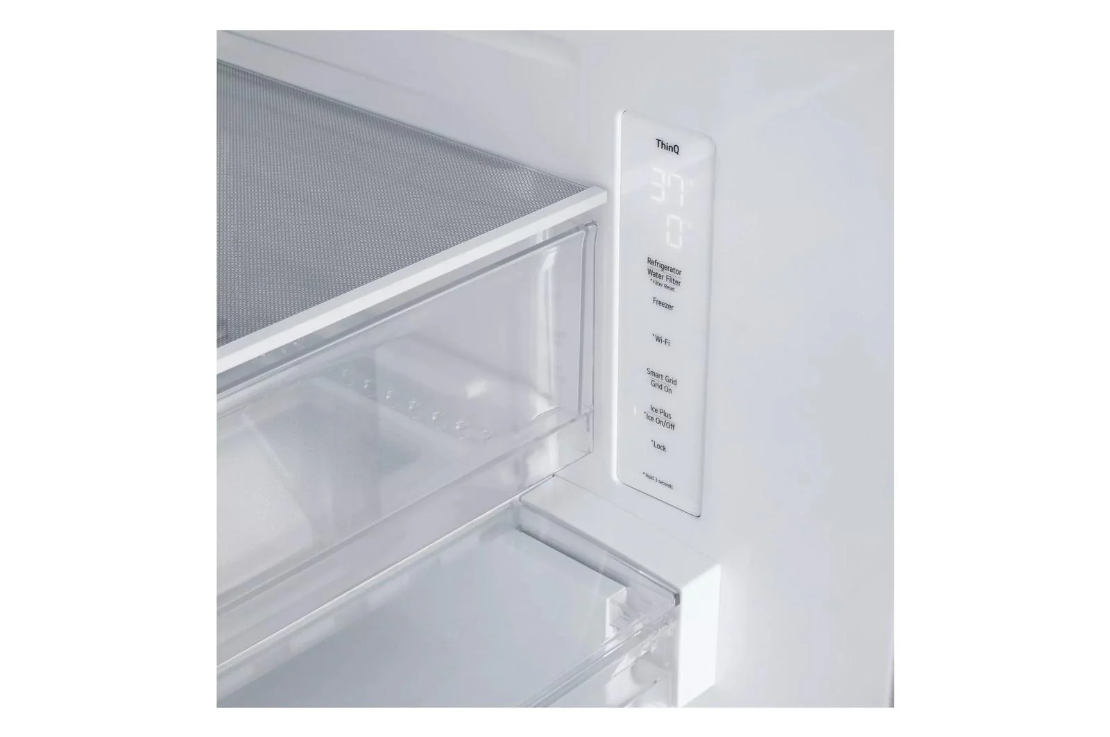 Lg LF21G6200S 21 cu. ft. 3-Door French Door, Counter-Depth MAX™ Refrigerator - Image 7