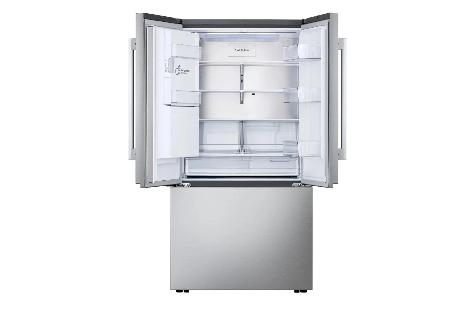 Lg LF24Z6330S 24 cu. ft. Counter-Depth MAX™ with Zero Clearance™ 3-Door French Door Refrigerator - Image 15
