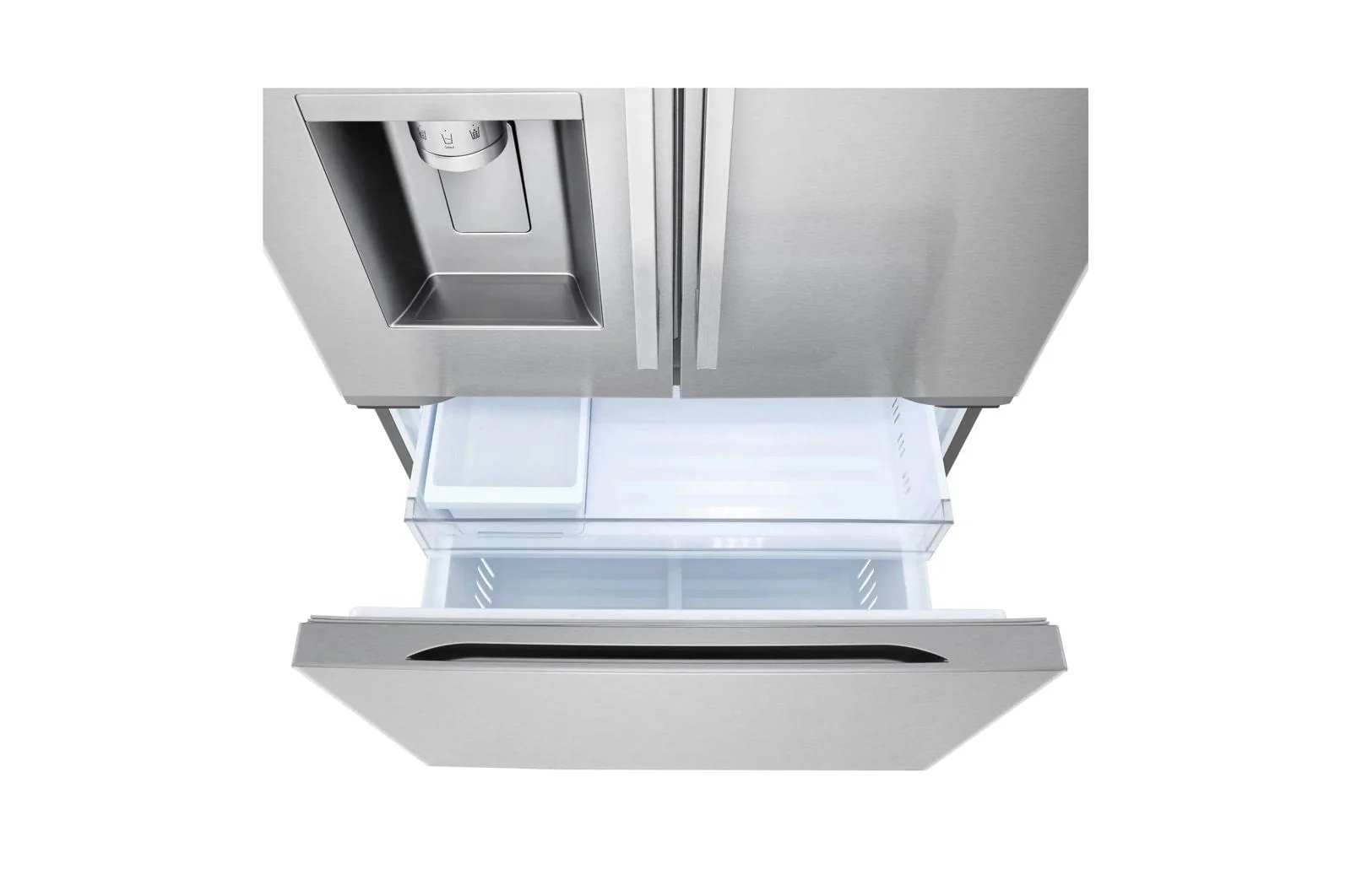 Lg LF24Z6330S 24 cu. ft. Counter-Depth MAX™ with Zero Clearance™ 3-Door French Door Refrigerator - Image 19