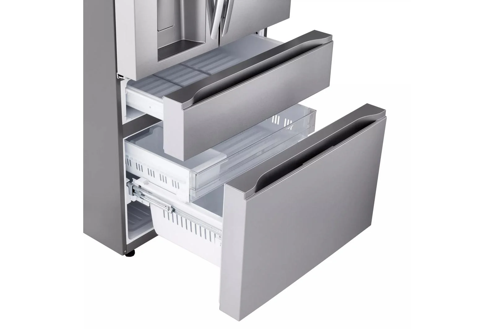 Lg LF25G8330S 25 cu. ft. Smart Counter-Depth MAX™ 4-Door French Door Refrigerator with Full-Convert Drawer™ - Image 5