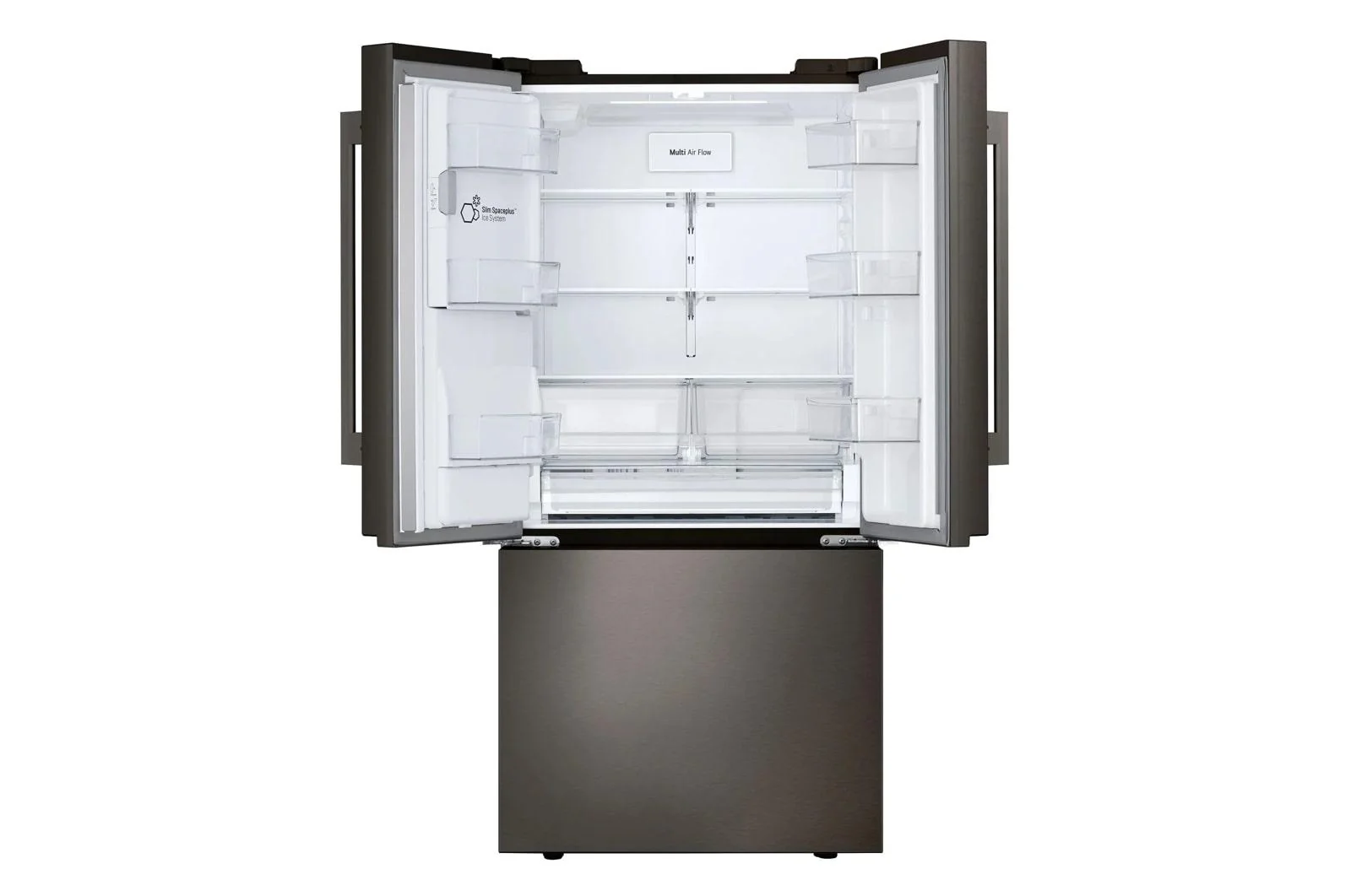 Lg LF25H6330D 25 cu. ft. 3-Door French Door Refrigerator with NEW Hybrid Handle Design and External Ice and Water Dispenser - Image 7