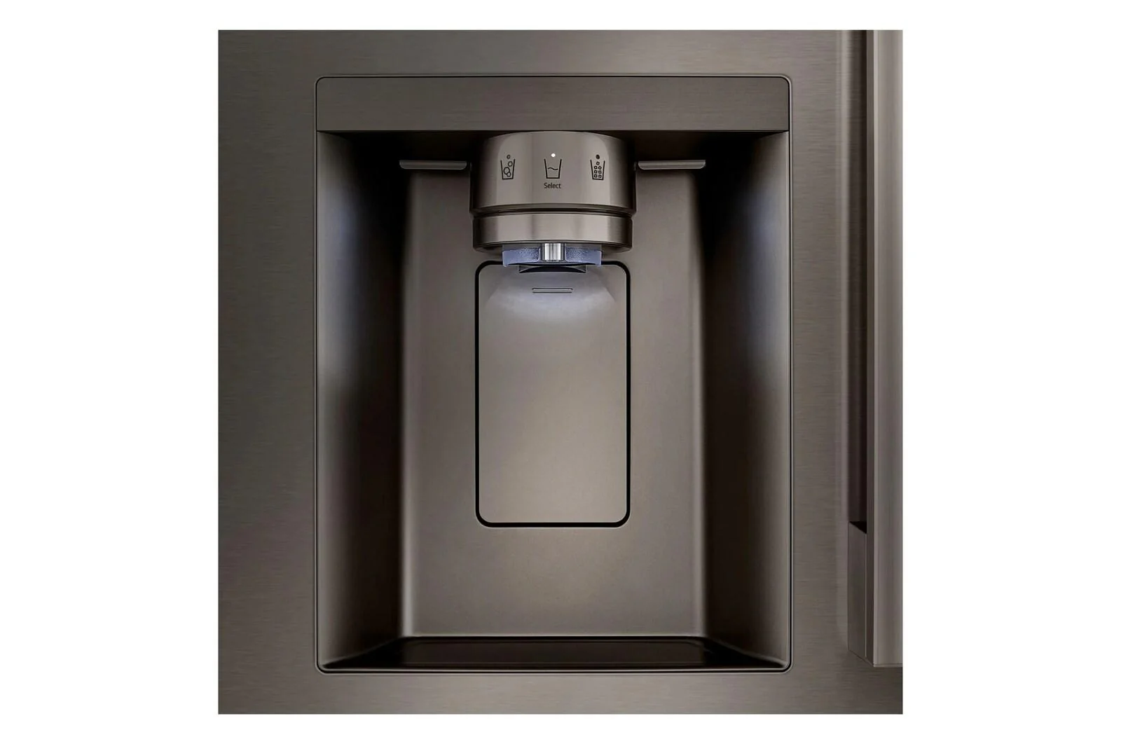 Lg LF25H6330D 25 cu. ft. 3-Door French Door Refrigerator with NEW Hybrid Handle Design and External Ice and Water Dispenser - Image 9