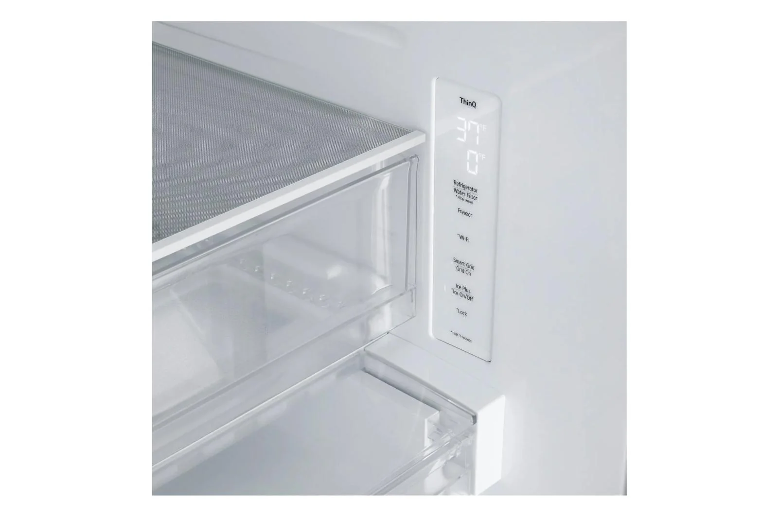 Lg LF25H6330S 25 cu. ft. Standard-Depth MAX™ 3-Door French Door Refrigerator with External Ice and Water Dispenser - Image 5