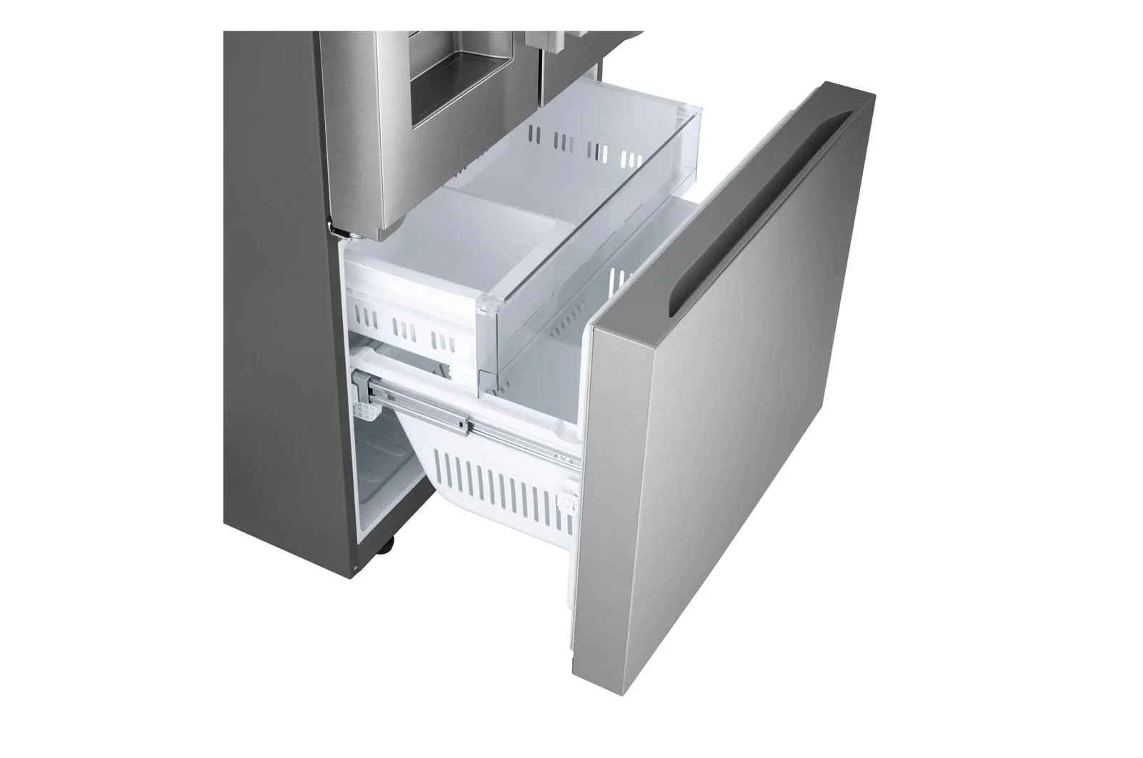 Lg LF25H6330S 25 cu. ft. Standard-Depth MAX™ 3-Door French Door Refrigerator with External Ice and Water Dispenser - Image 6