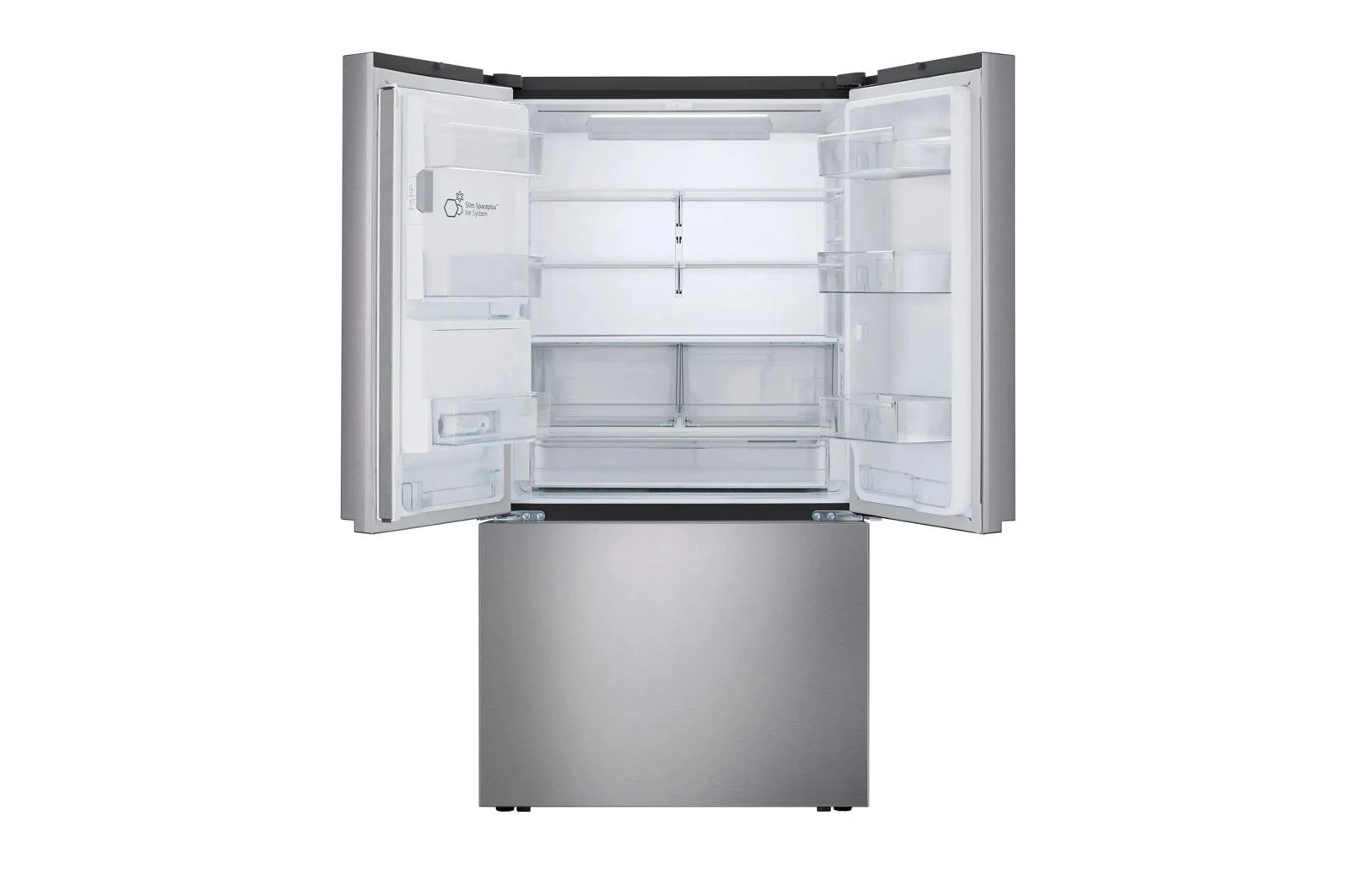 Lg LF26C6230V 26 cu. ft. Counter Depth MAX 3-Door French Door Refrigerator with Ice and Water Dispenser - Image 6