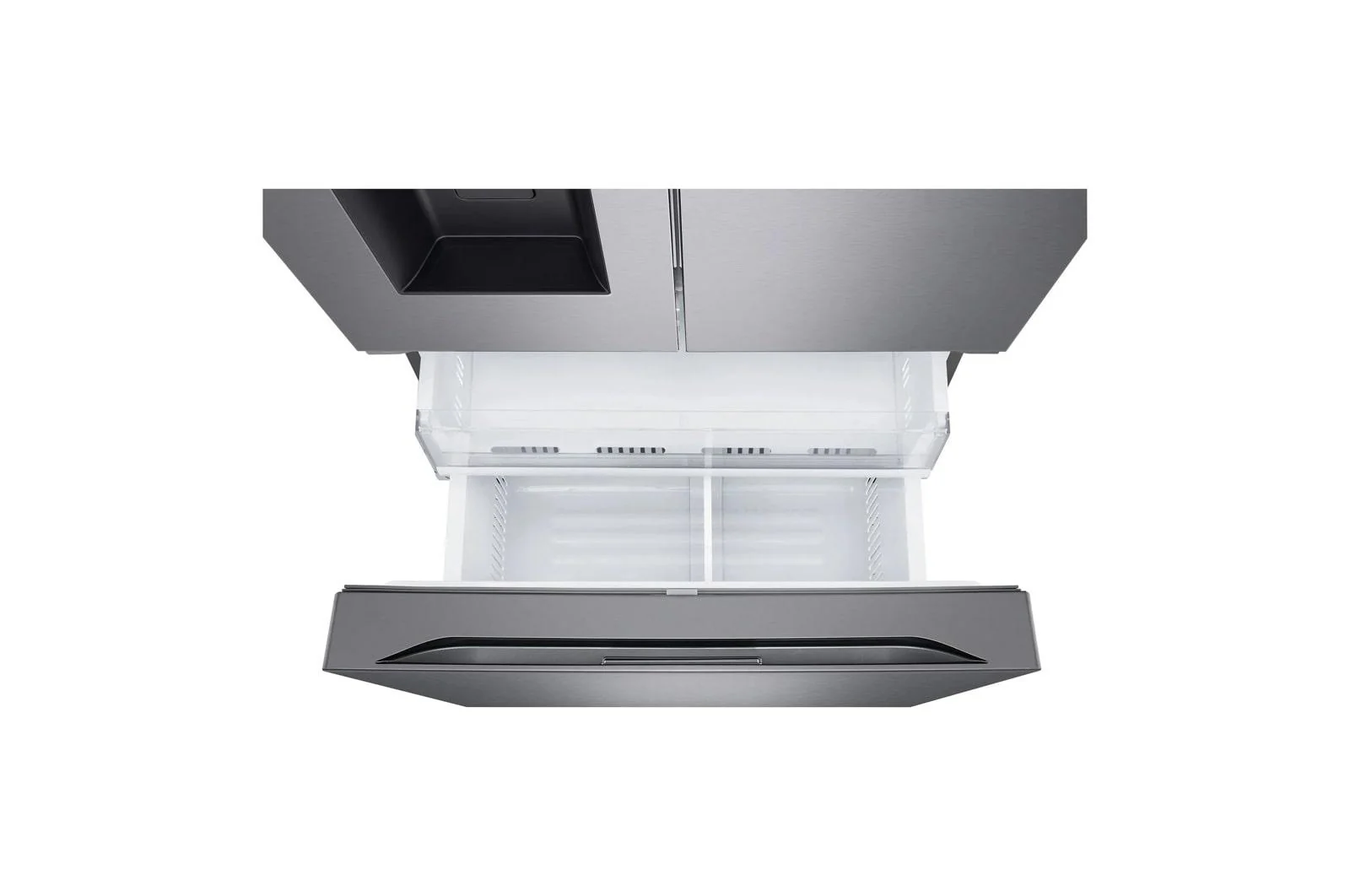 Lg LF26C6230V 26 cu. ft. Counter Depth MAX 3-Door French Door Refrigerator with Ice and Water Dispenser - Image 9