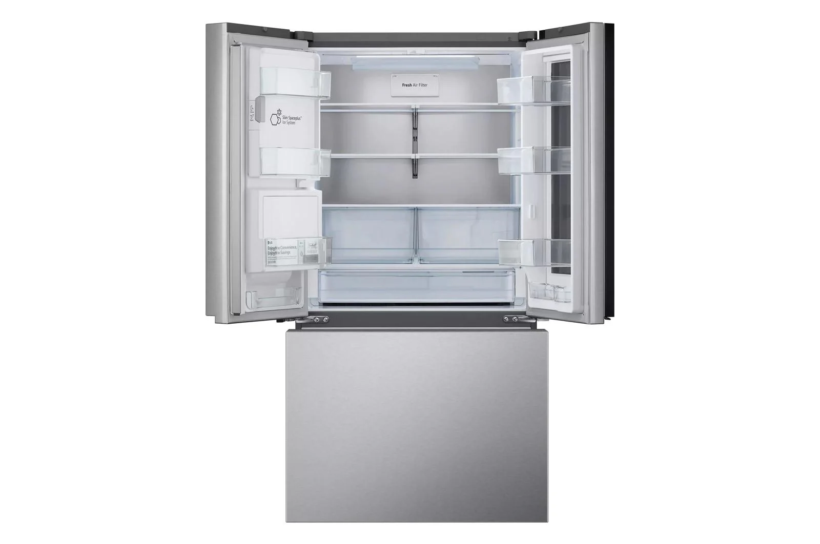 Lg LF26C6360S 26 cu. ft. Smart Counter-Depth MAX™ French Door Refrigerator with InstaView® Door-in-Door® - Image 4