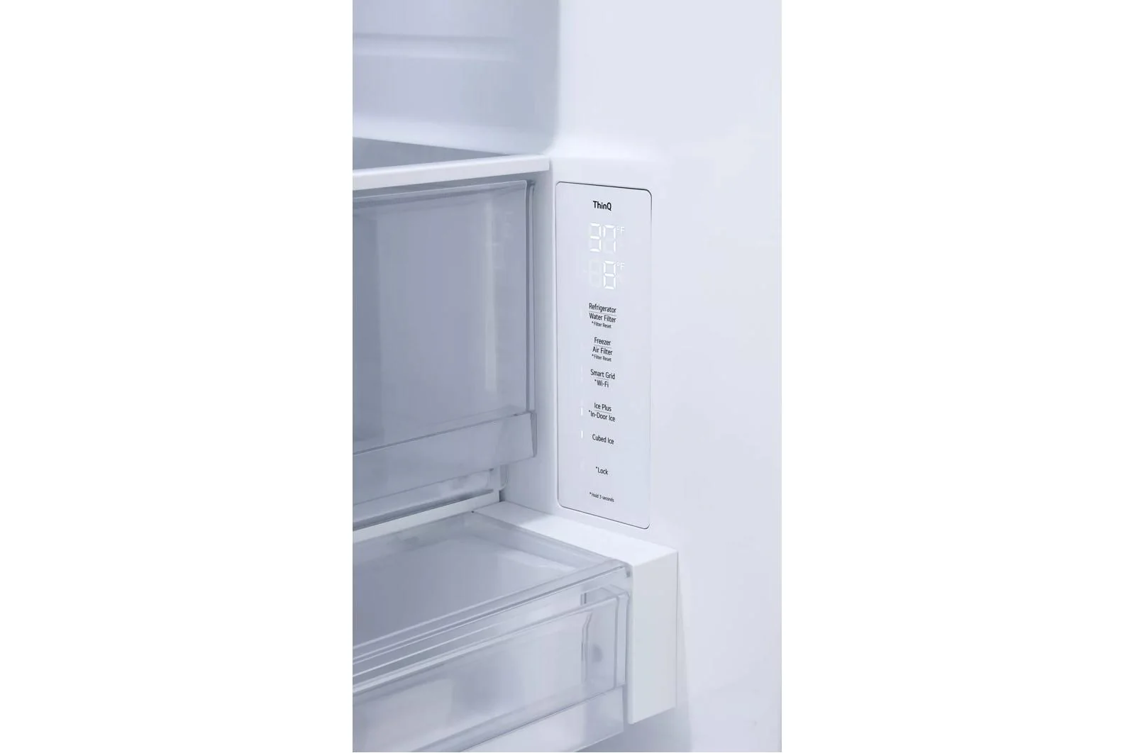 Lg LF26C6360S 26 cu. ft. Smart Counter-Depth MAX™ French Door Refrigerator with InstaView® Door-in-Door® - Image 8
