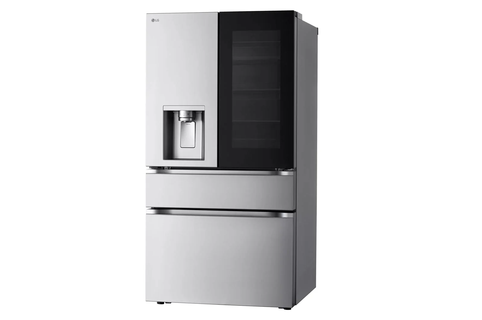 Lg 29 cu. ft. Smart InstaView® Standard-Depth MAX™ 4-Door French Door Refrigerator with Full-Convert Drawer™ - Image 3