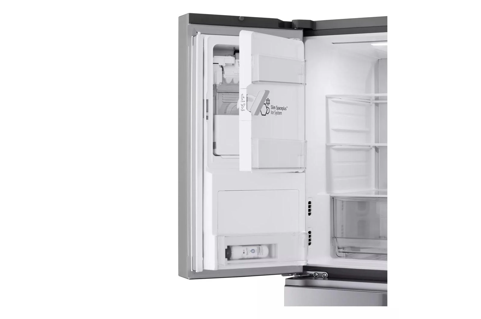 Lg 29 cu. ft. Smart InstaView® Standard-Depth MAX™ 4-Door French Door Refrigerator with Full-Convert Drawer™ - Image 8