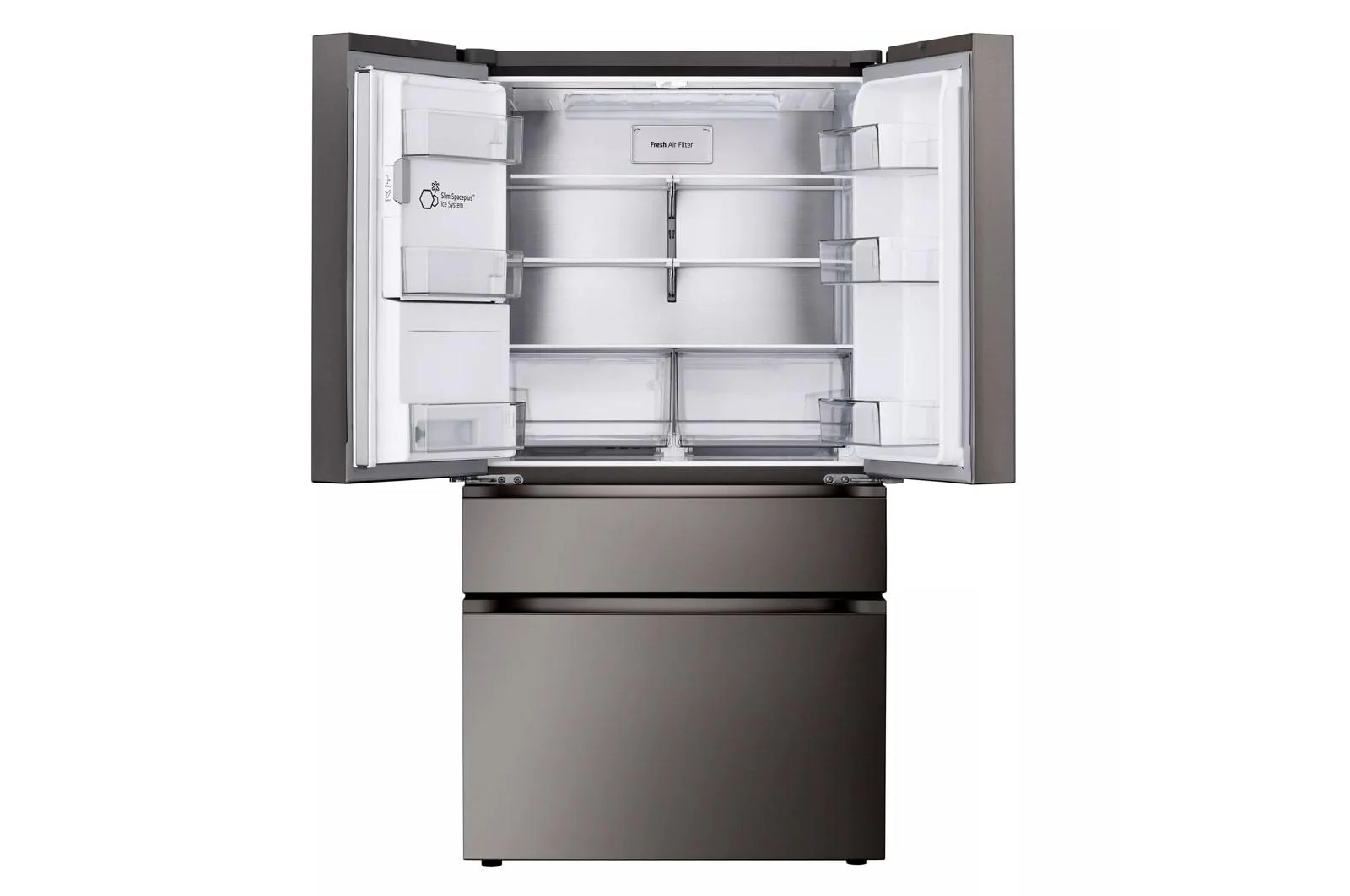 Lg 29 cu. ft. Smart Standard-Depth MAX™ 4-Door French Door Refrigerator with Full-Convert Drawer™ - Image 4