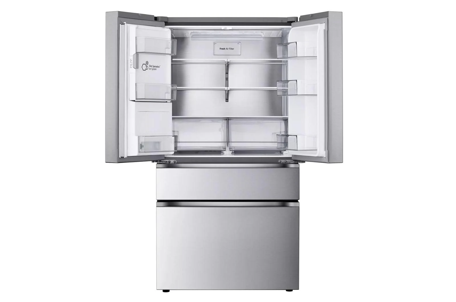 Lg 29 cu. ft. Smart Standard-Depth MAX™ 4-Door French Door Refrigerator with Full-Convert Drawer™ - Image 4