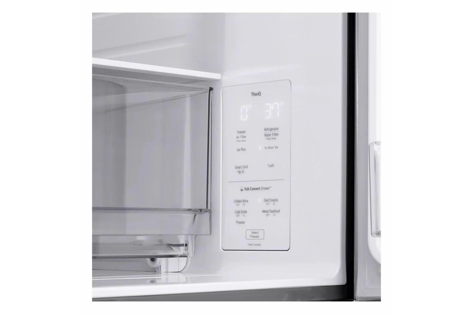Lg LF29S8365S 29 cu. ft. Smart InstaView® Door-in-Door® Standard-Depth MAX™ 4-Door French Door Refrigerator with MyColor™ - Image 15