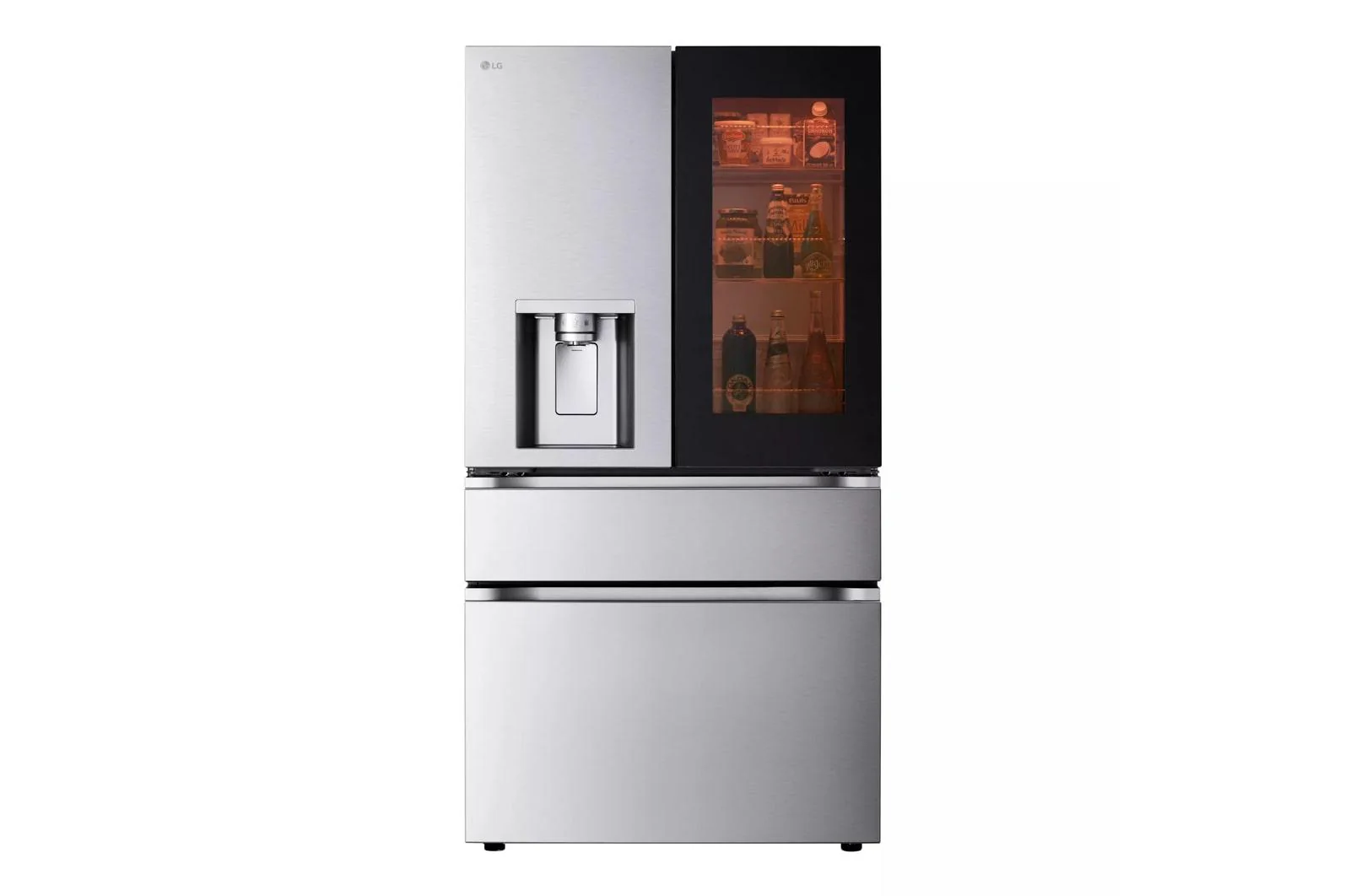Lg LF29S8365S 29 cu. ft. Smart InstaView® Door-in-Door® Standard-Depth MAX™ 4-Door French Door Refrigerator with MyColor™ - Image 5