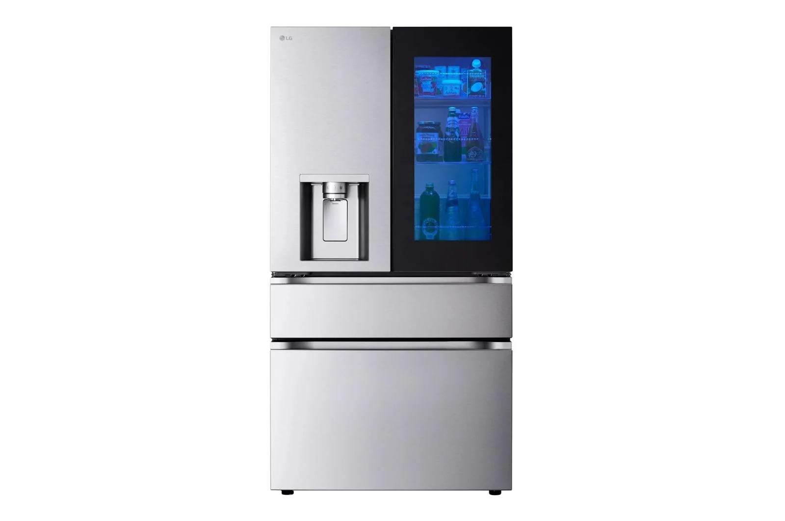 Lg LF29S8365S 29 cu. ft. Smart InstaView® Door-in-Door® Standard-Depth MAX™ 4-Door French Door Refrigerator with MyColor™ - Image 7