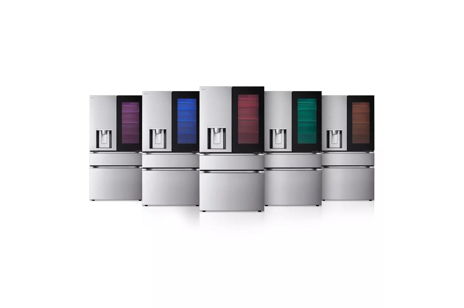 Lg LF29S8365S 29 cu. ft. Smart InstaView® Door-in-Door® Standard-Depth MAX™ 4-Door French Door Refrigerator with MyColor™ - Image 8