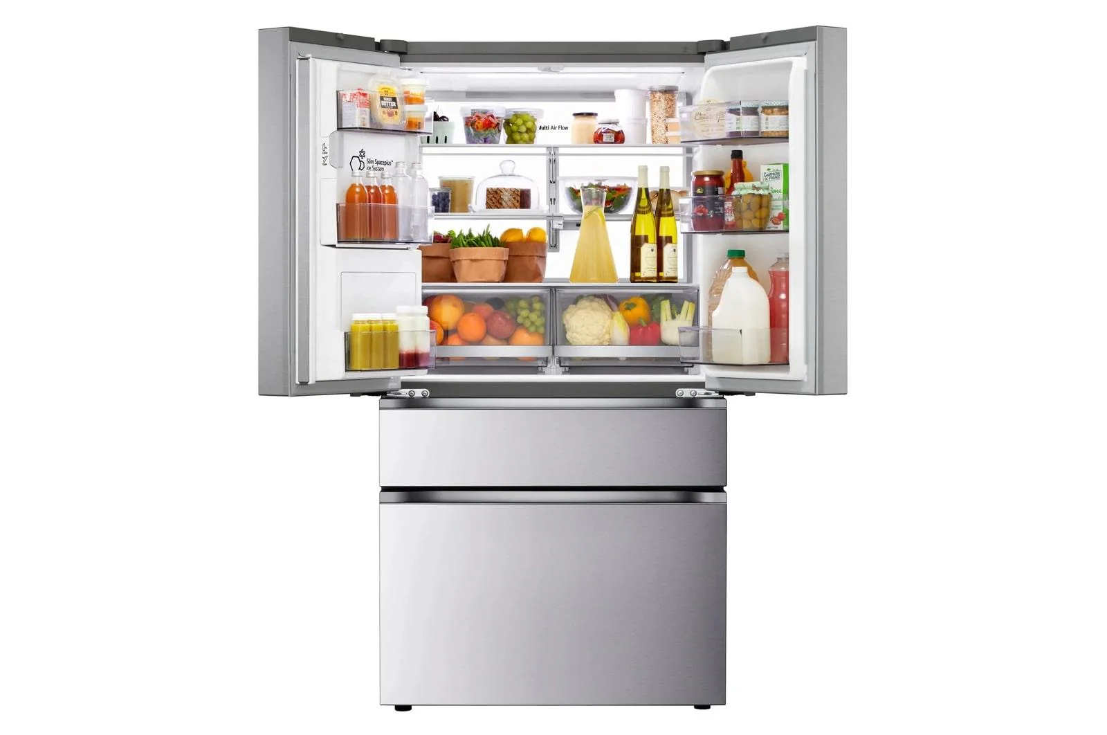 Lg LF29S9730S 29 cu. ft. Standard-Depth MAX™ 4-Door French Door Refrigerator with Mini Craft Ice™ and Full-Convert Drawer™ - Image 7