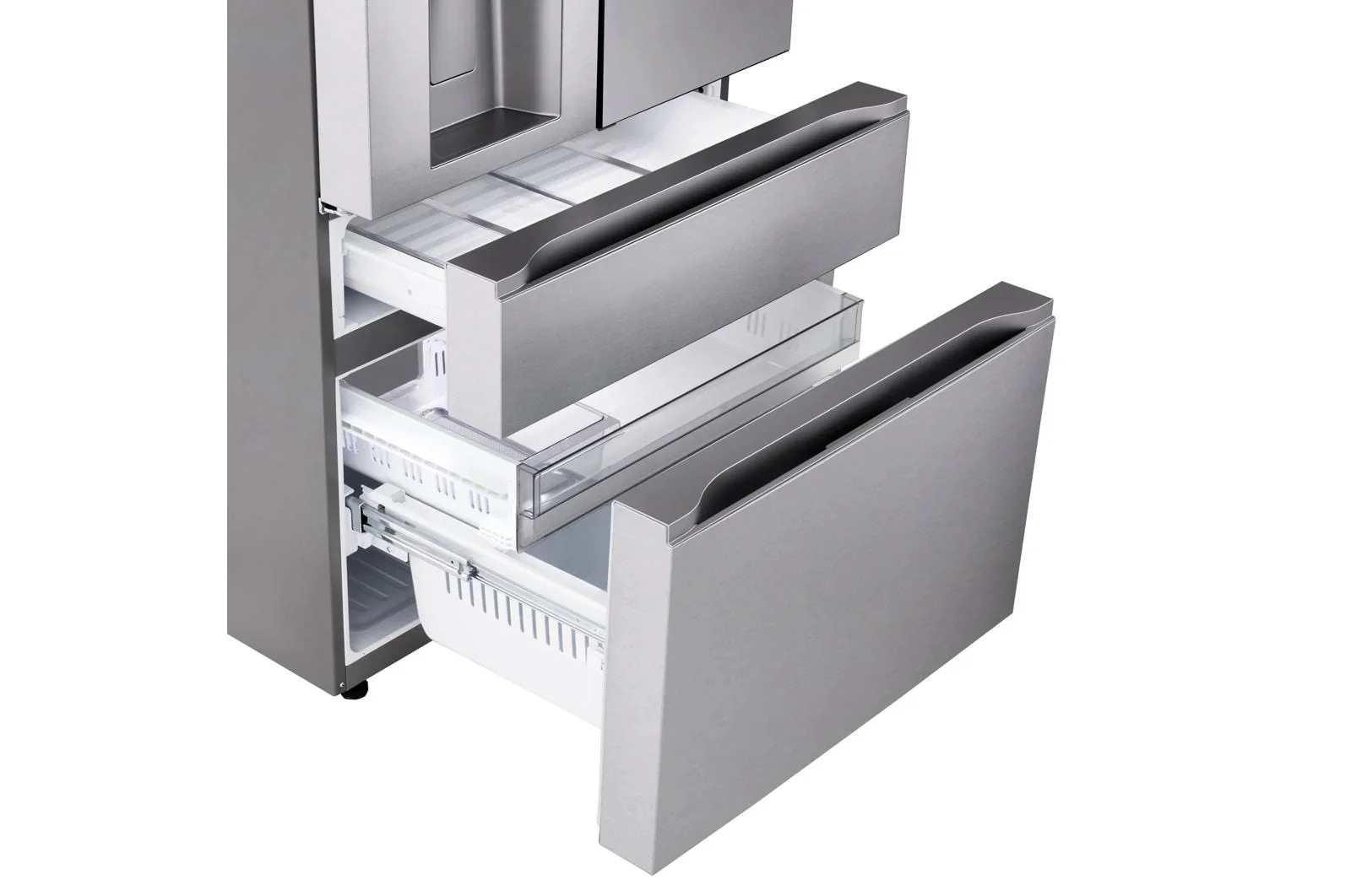 Lg LF29S9775S 29 cu. ft. Standard-Depth MAX™ 4-Door French Door Refrigerator with Mirror InstaView® MyColor™ and Mini Craft Ice™ - Image 19