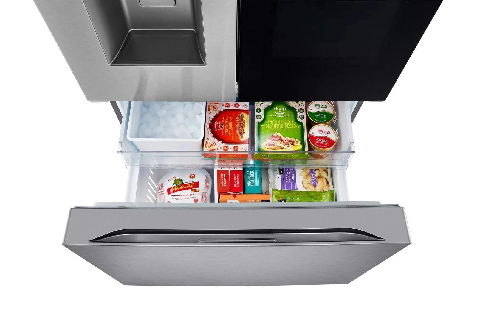 Lg LF31S6360S 31 cu. ft. Smart Standard-Depth MAX™ French Door Refrigerator with InstaView® Door-in-Door® - Image 9