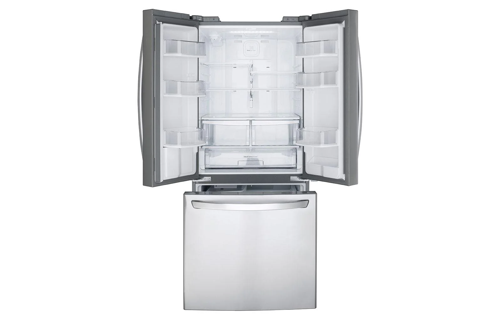 Lg LFDS22520S 22 cu. ft. French Door Refrigerator - Image 4