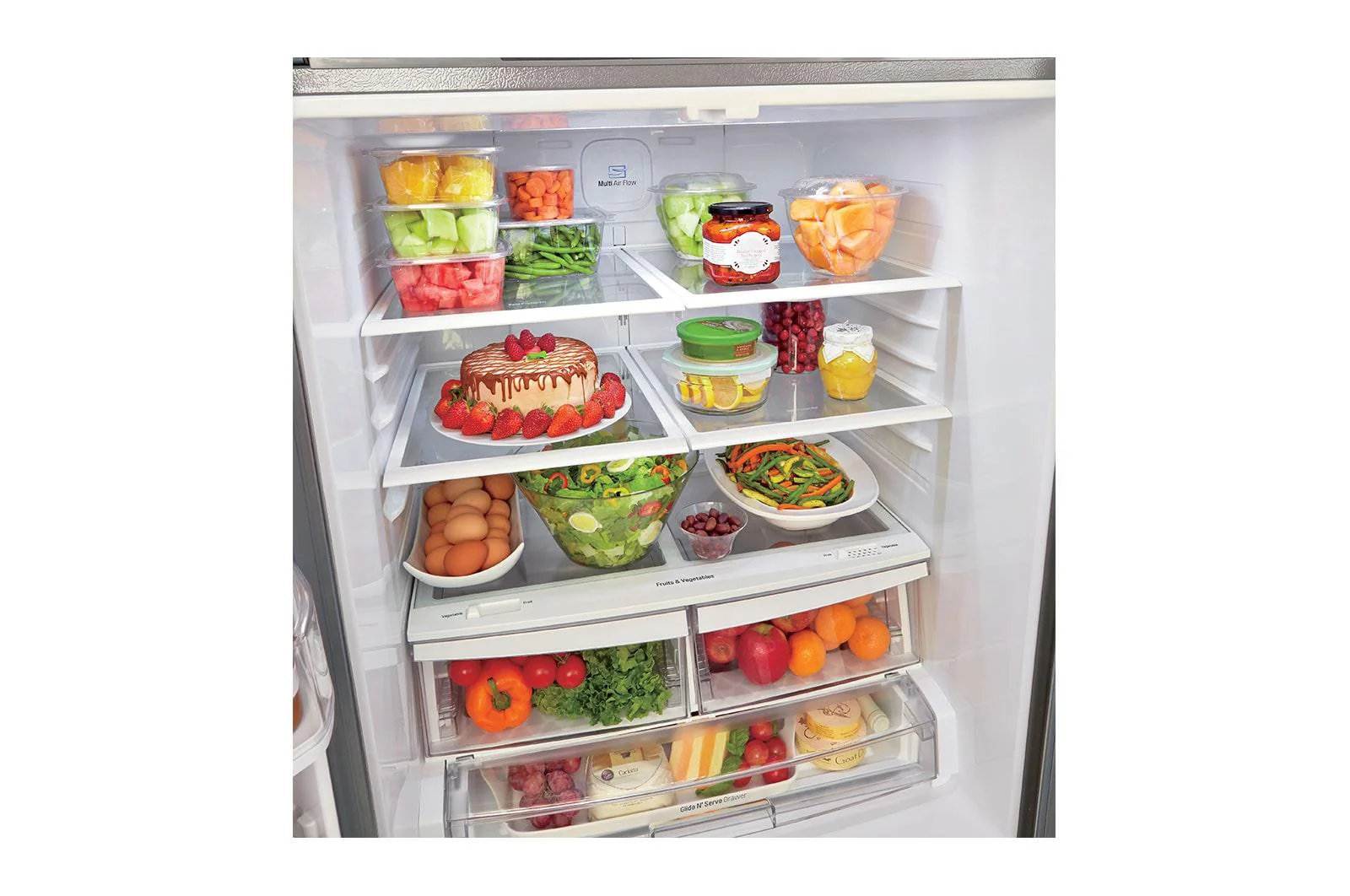Lg LFDS22520S 22 cu. ft. French Door Refrigerator - Image 6