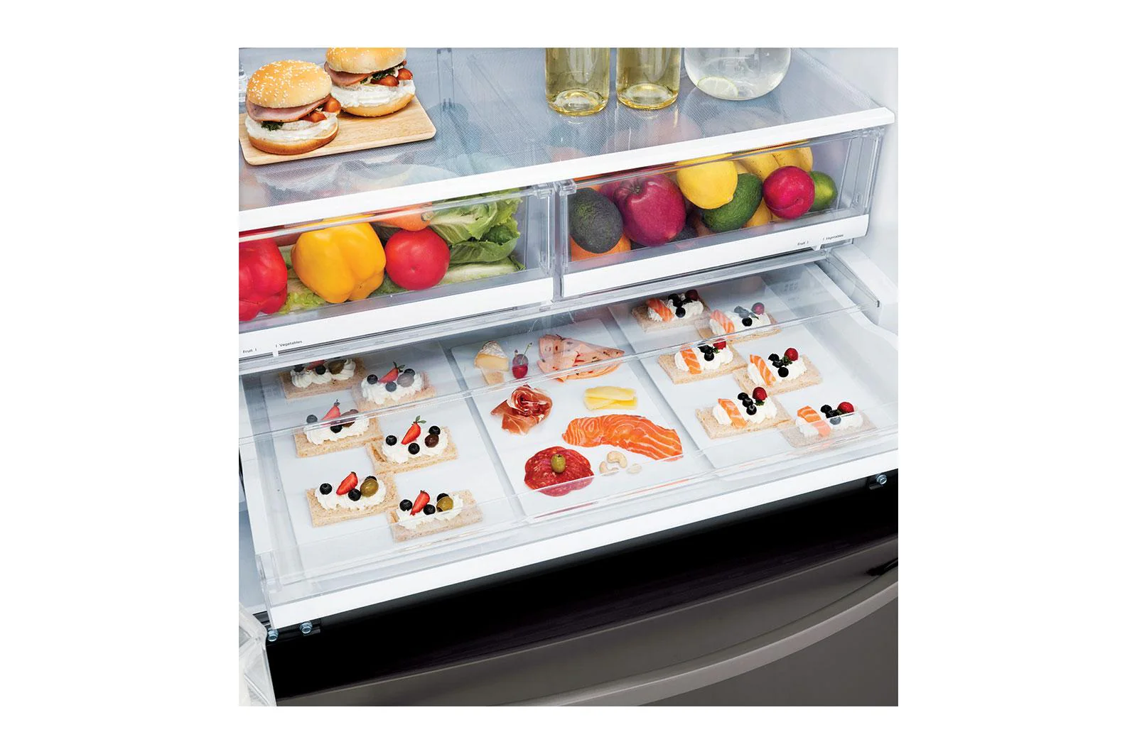 22 cu. ft. Smart wi-fi Enabled French Door Counter-Depth Refrigerator - Image 8