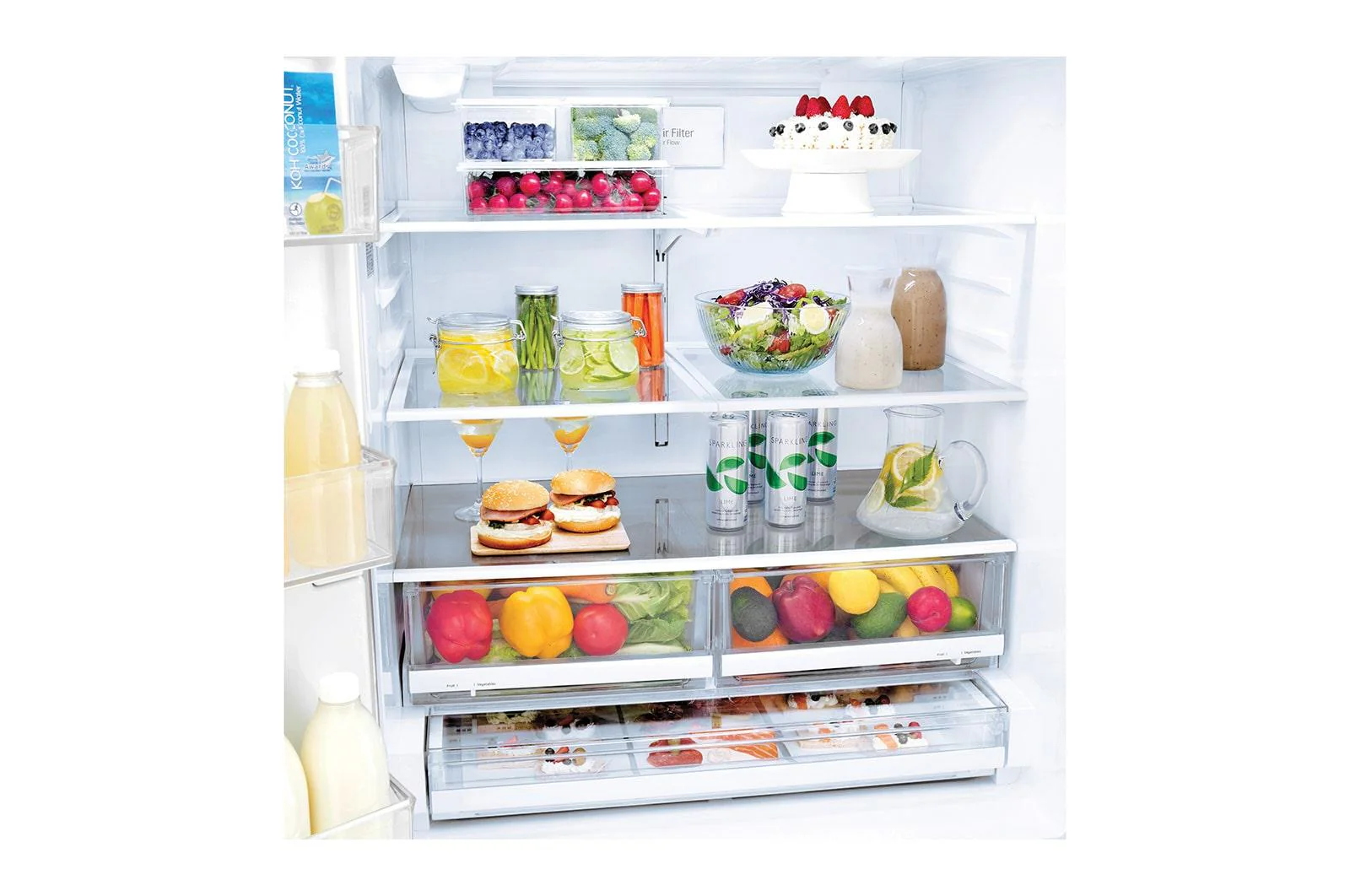 22 cu. ft. Smart wi-fi Enabled French Door Counter-Depth Refrigerator - Image 9