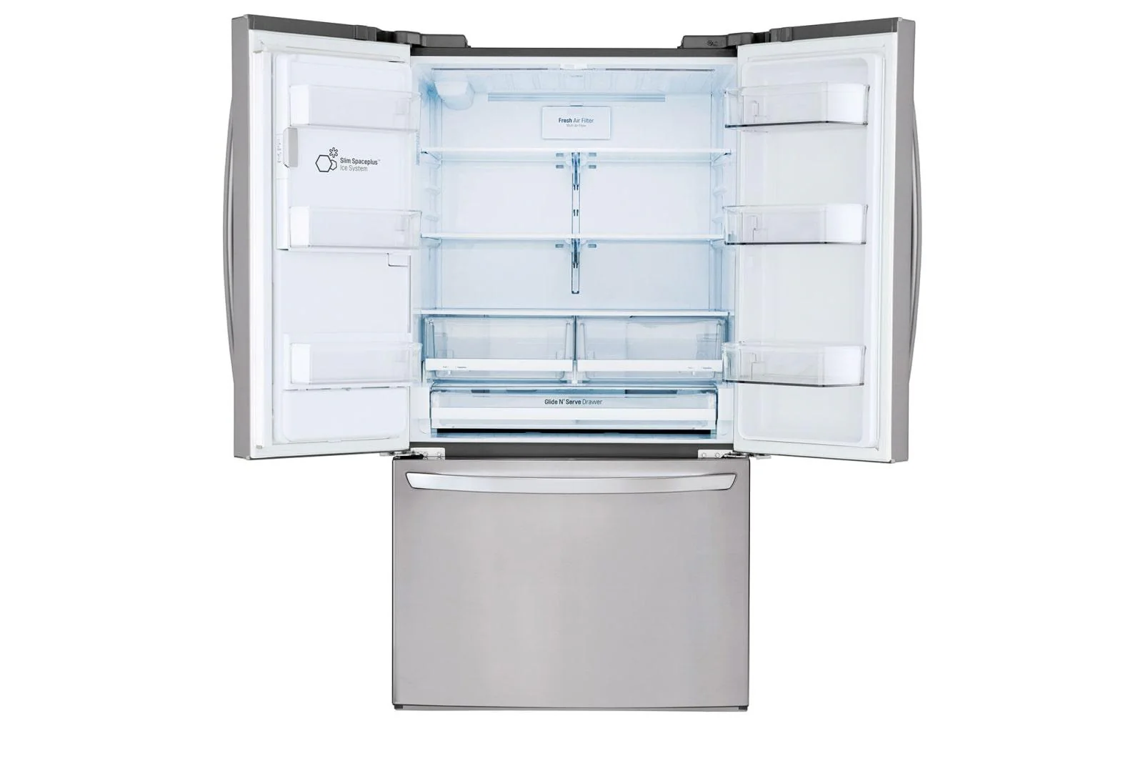 Lg 26 cu. ft. Smart wi-fi Enabled French Door Refrigerator - Image 5